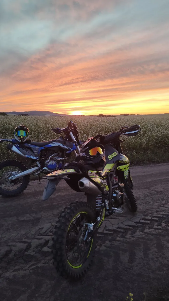 Закат на Алтае