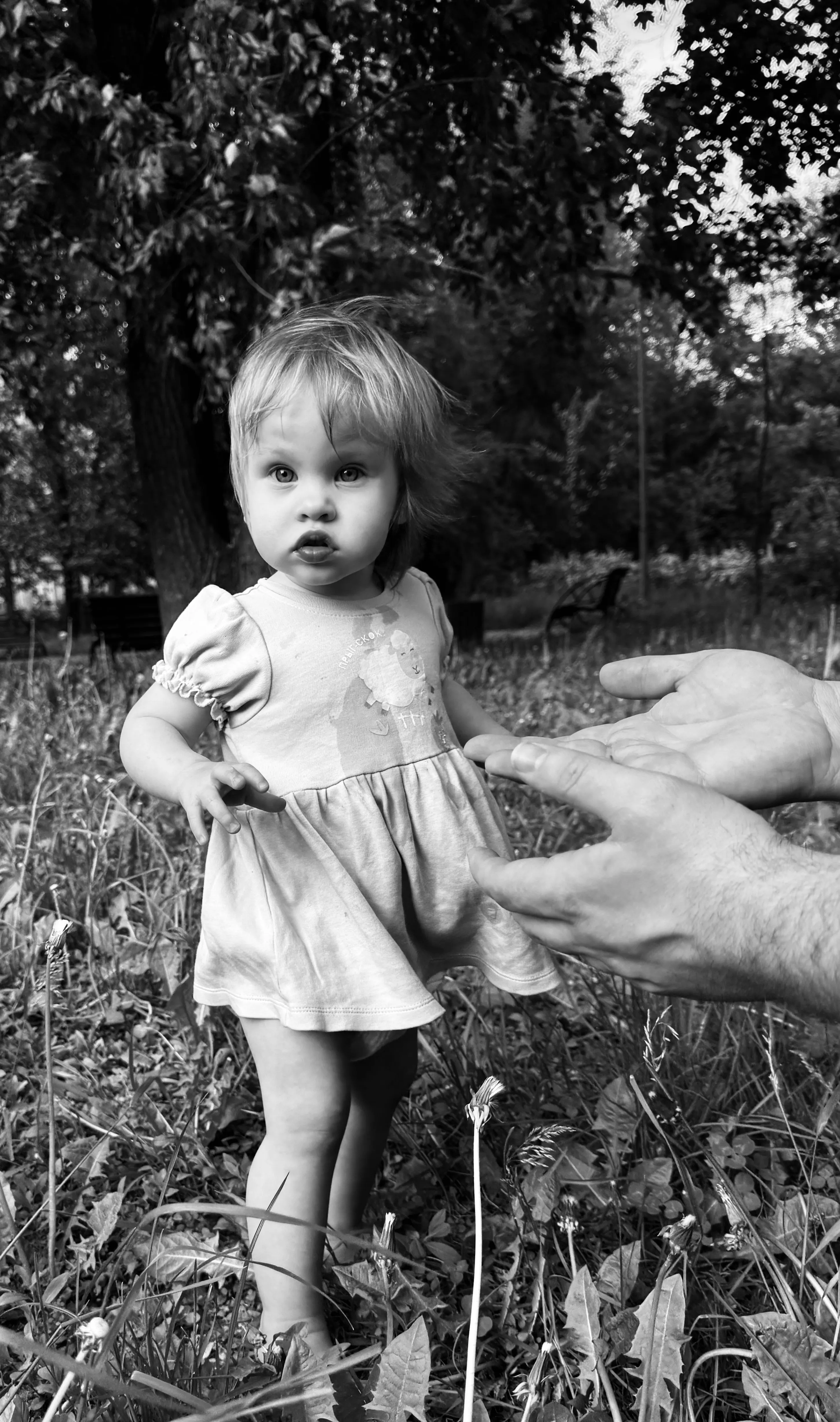 За сильными руками не страшно познавать мир