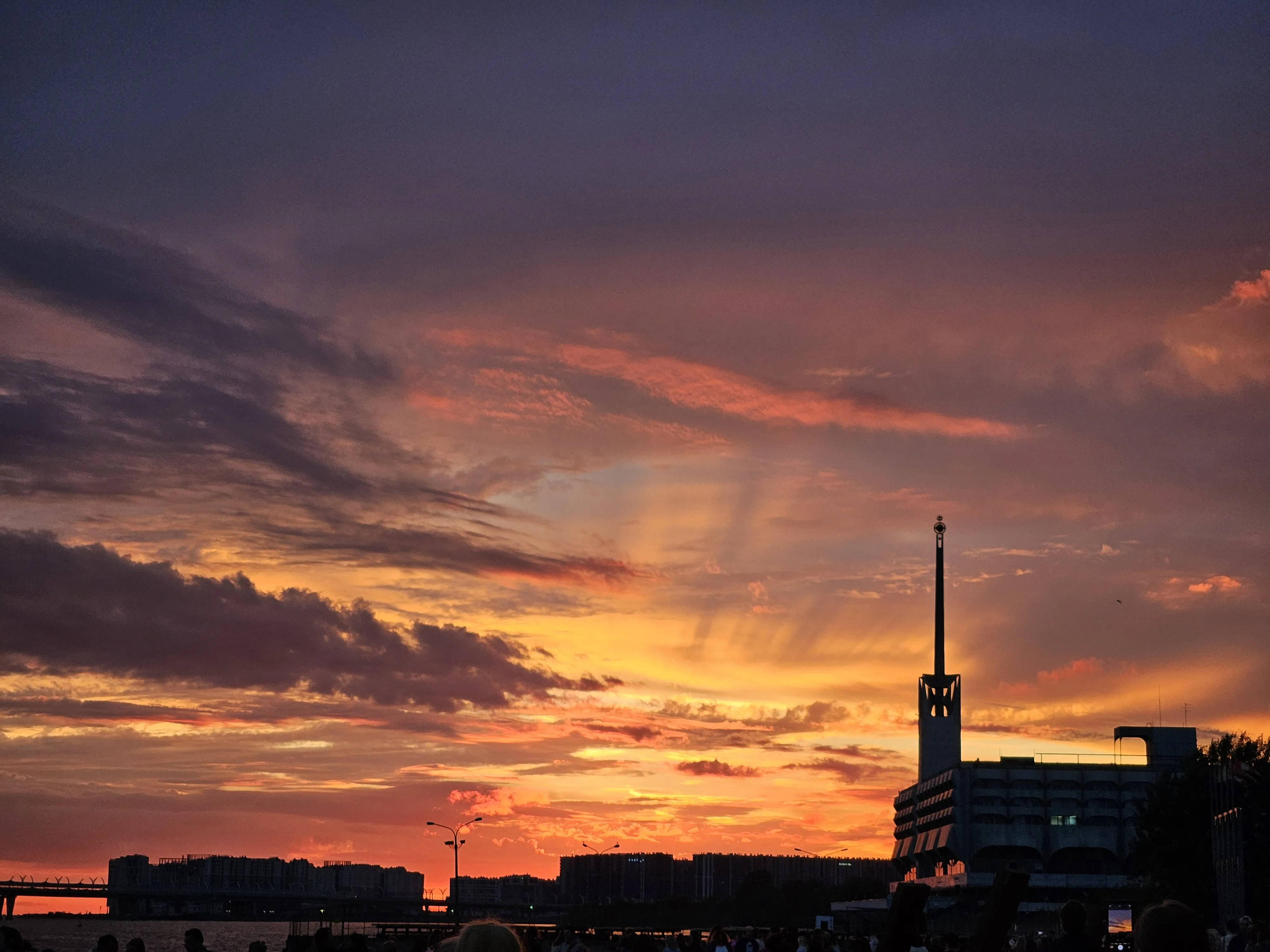 Пылающий закат