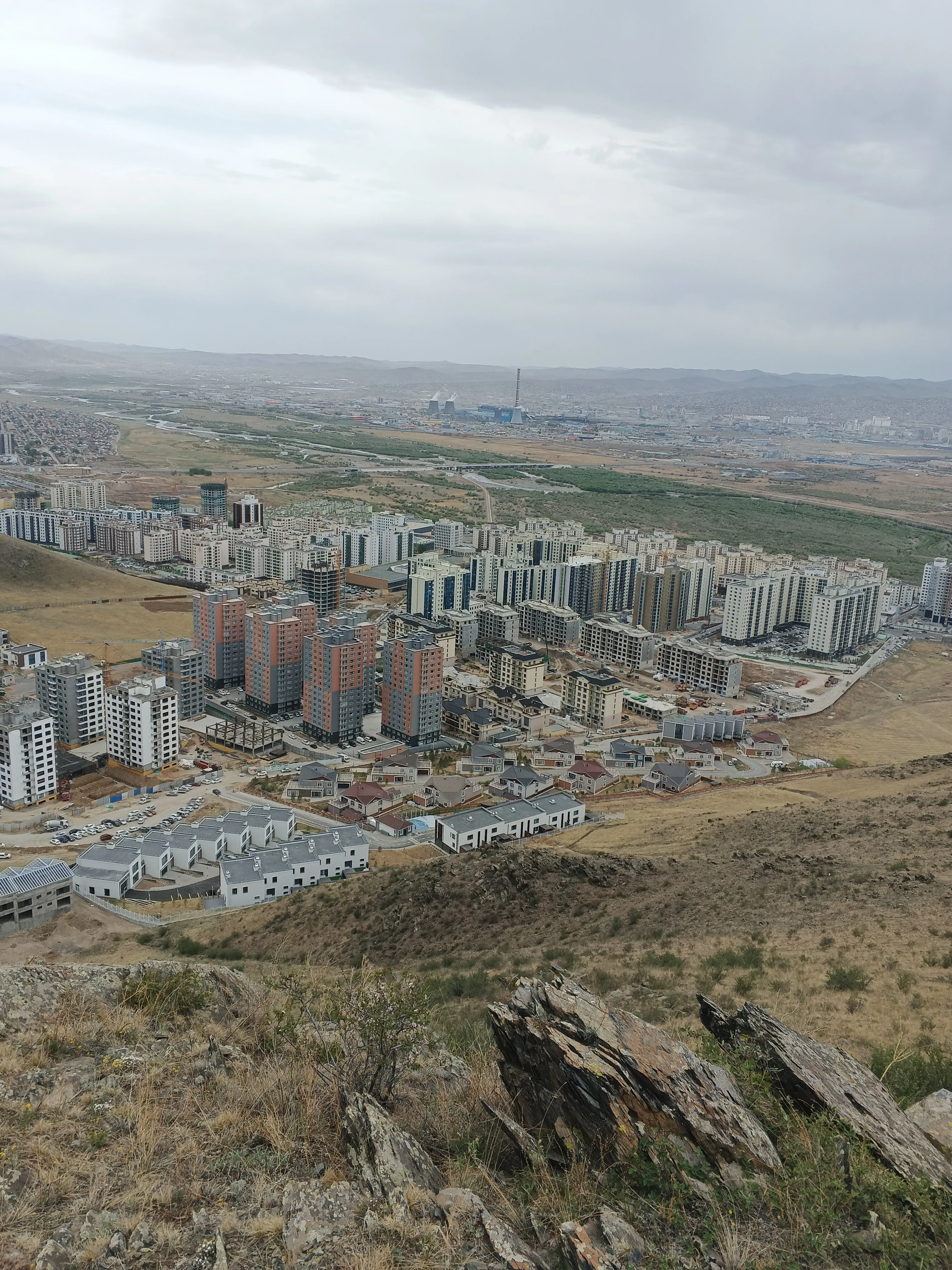 Полет над Монголией