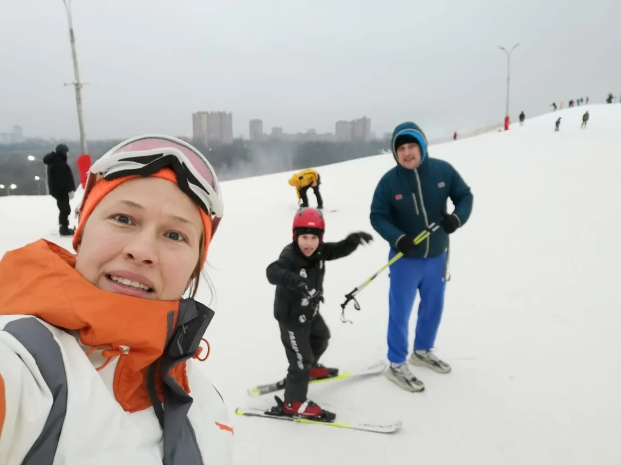 Белый снег..