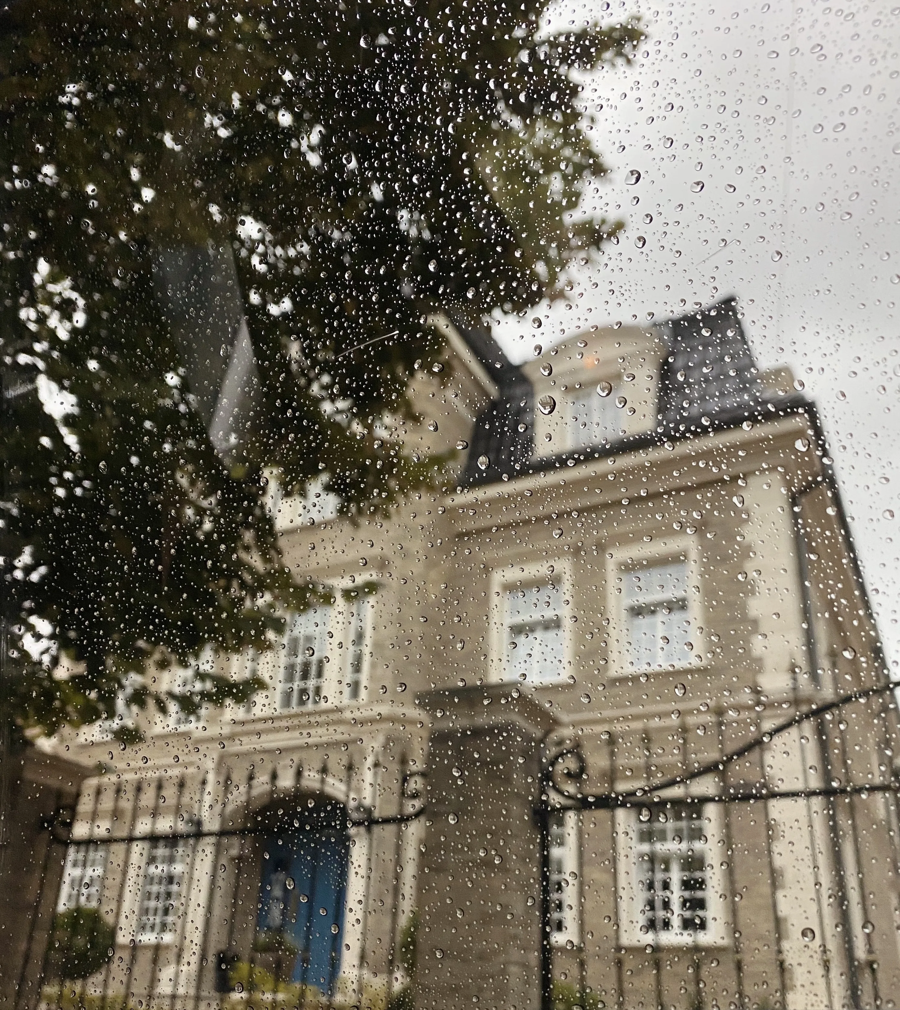 Дождливый день в Калининграде и Рассвет перед глазами