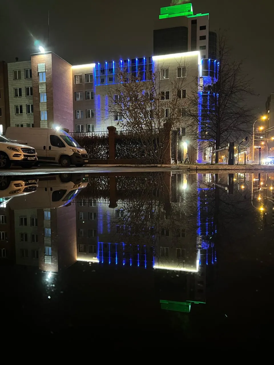 Серия портретов города. Ночной Екатеринбург