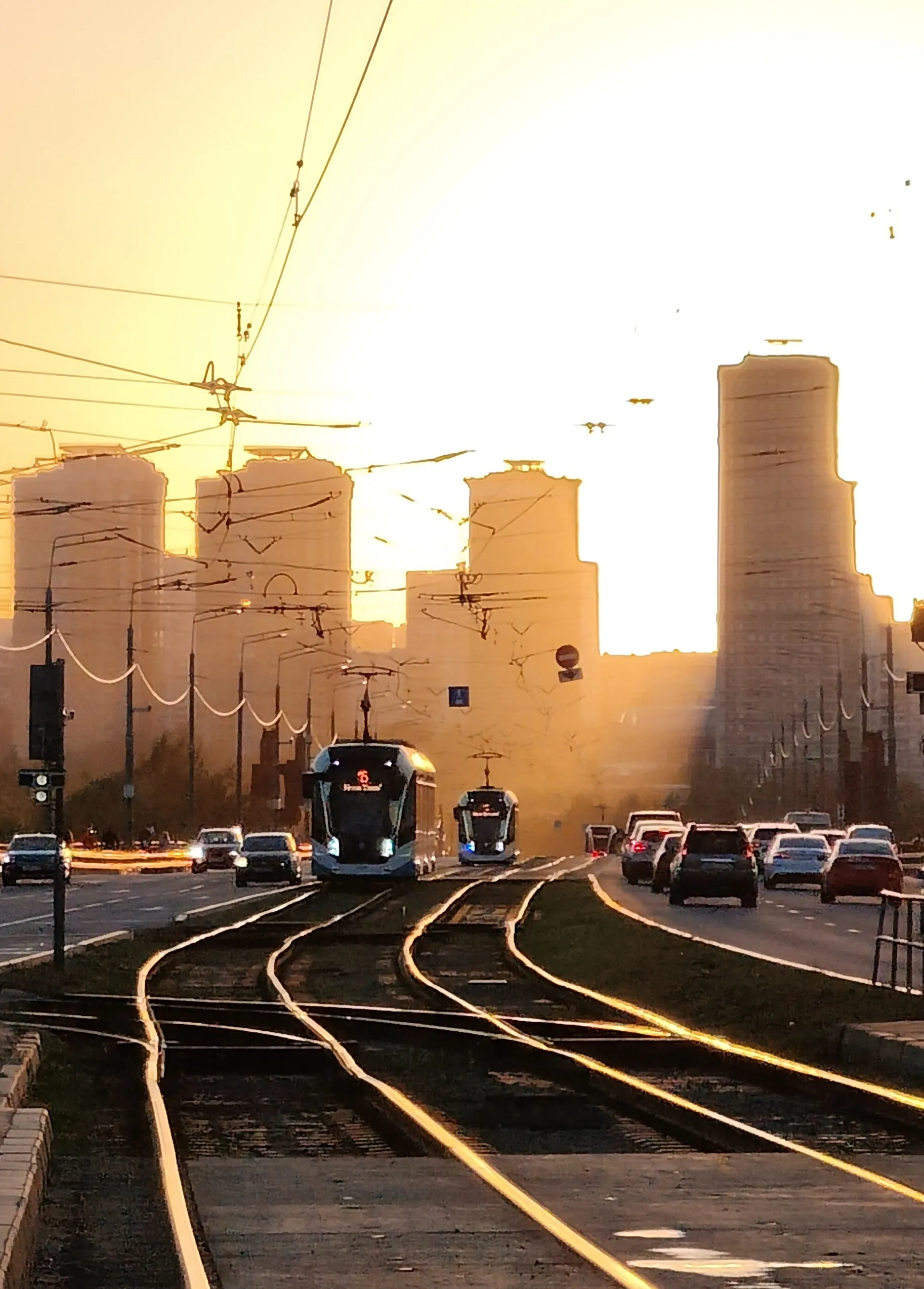 Закатная мелодия города