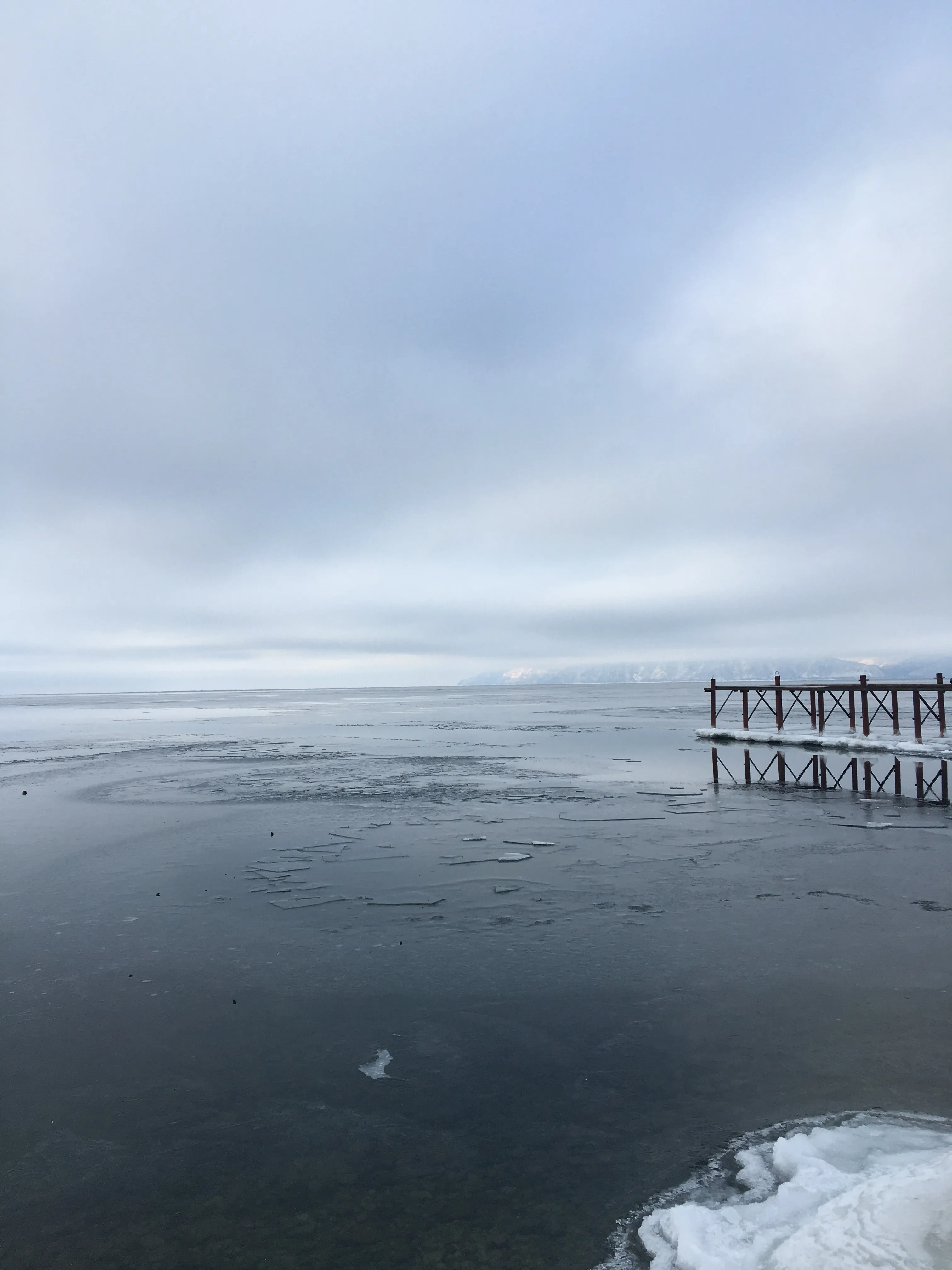 Пирс на Байкале