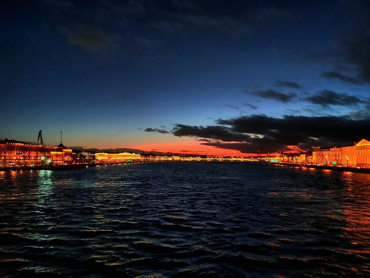 Огненный закат