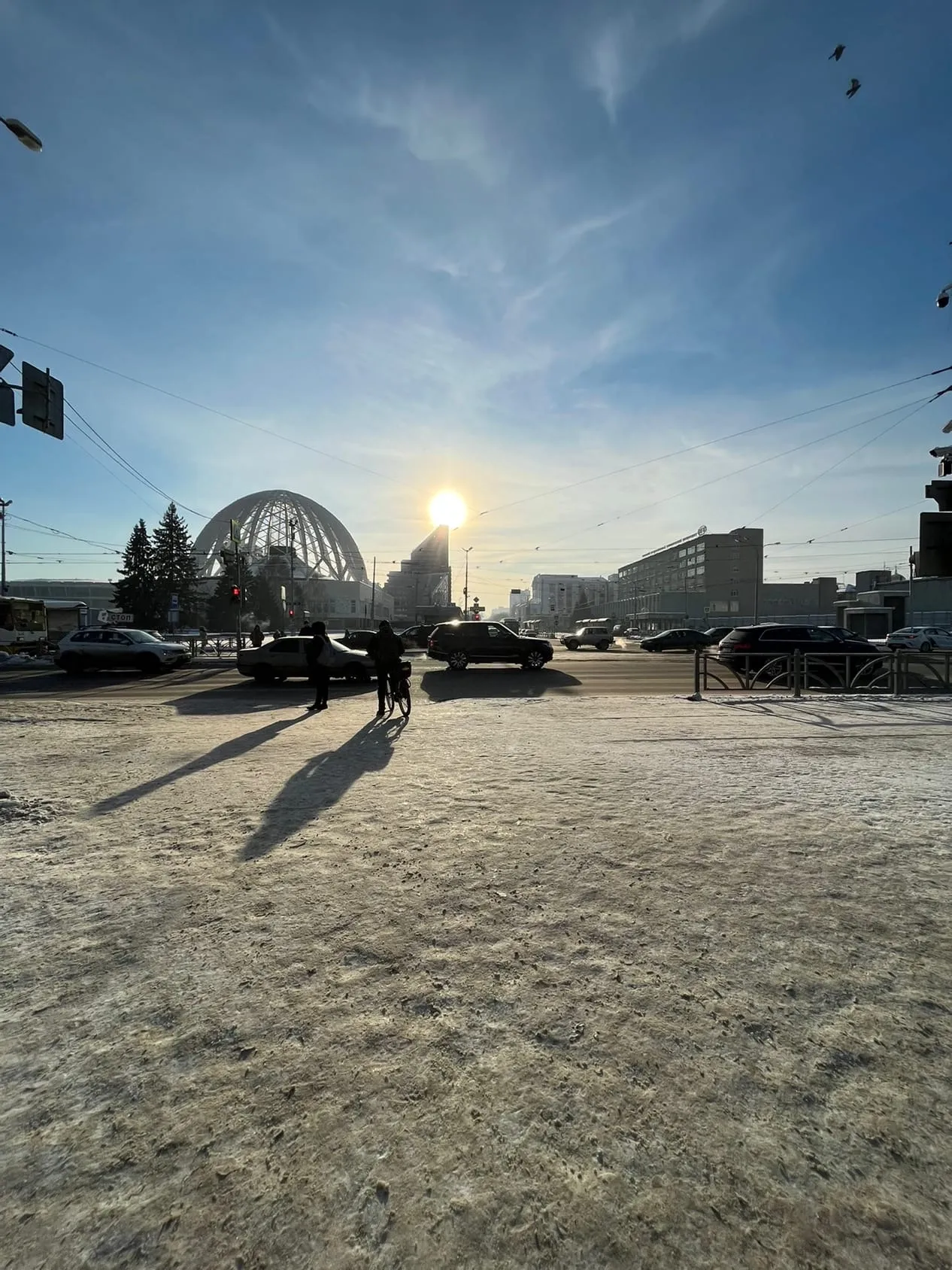 Морозный Екатеринбург