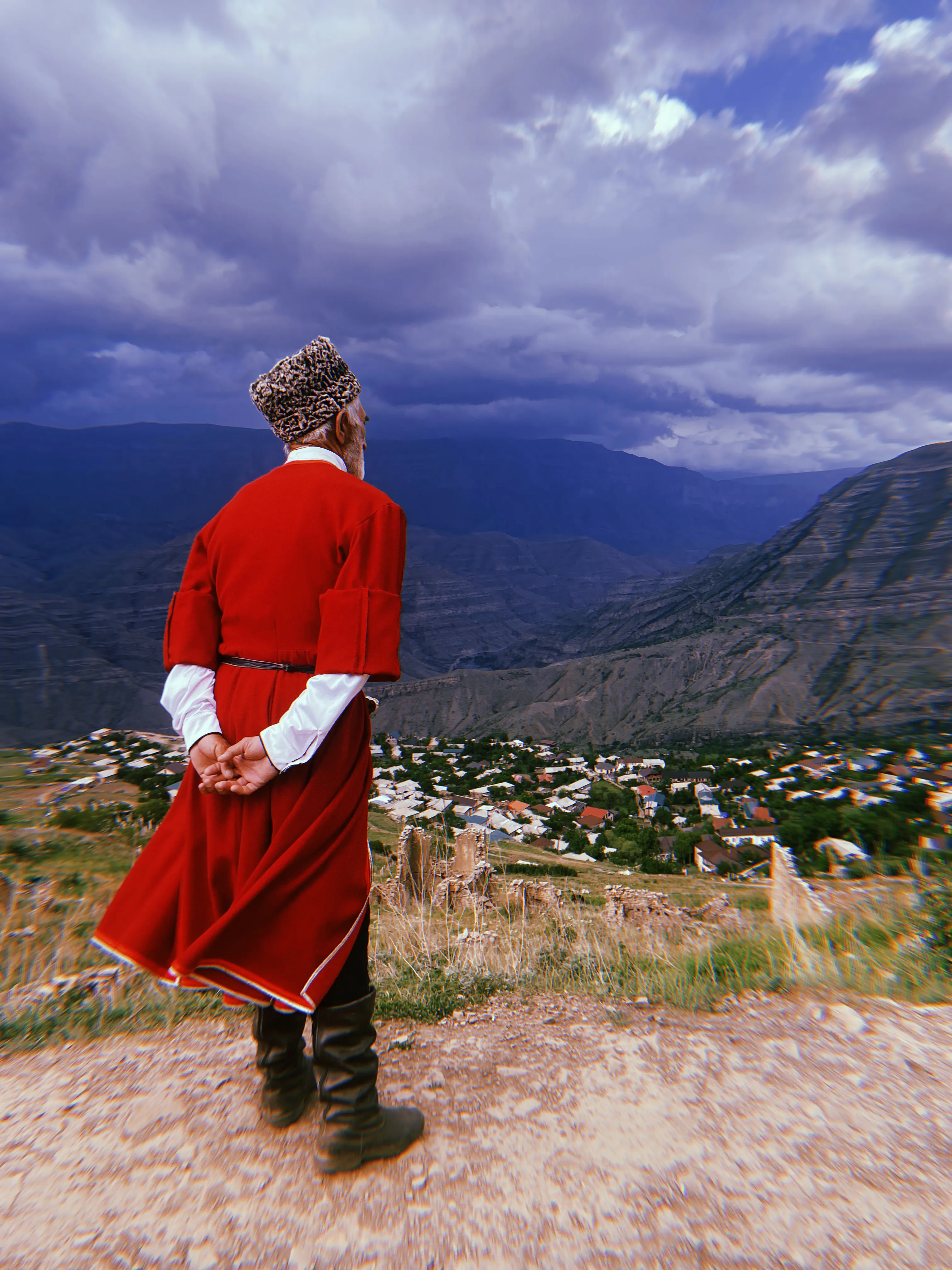 Красный халат