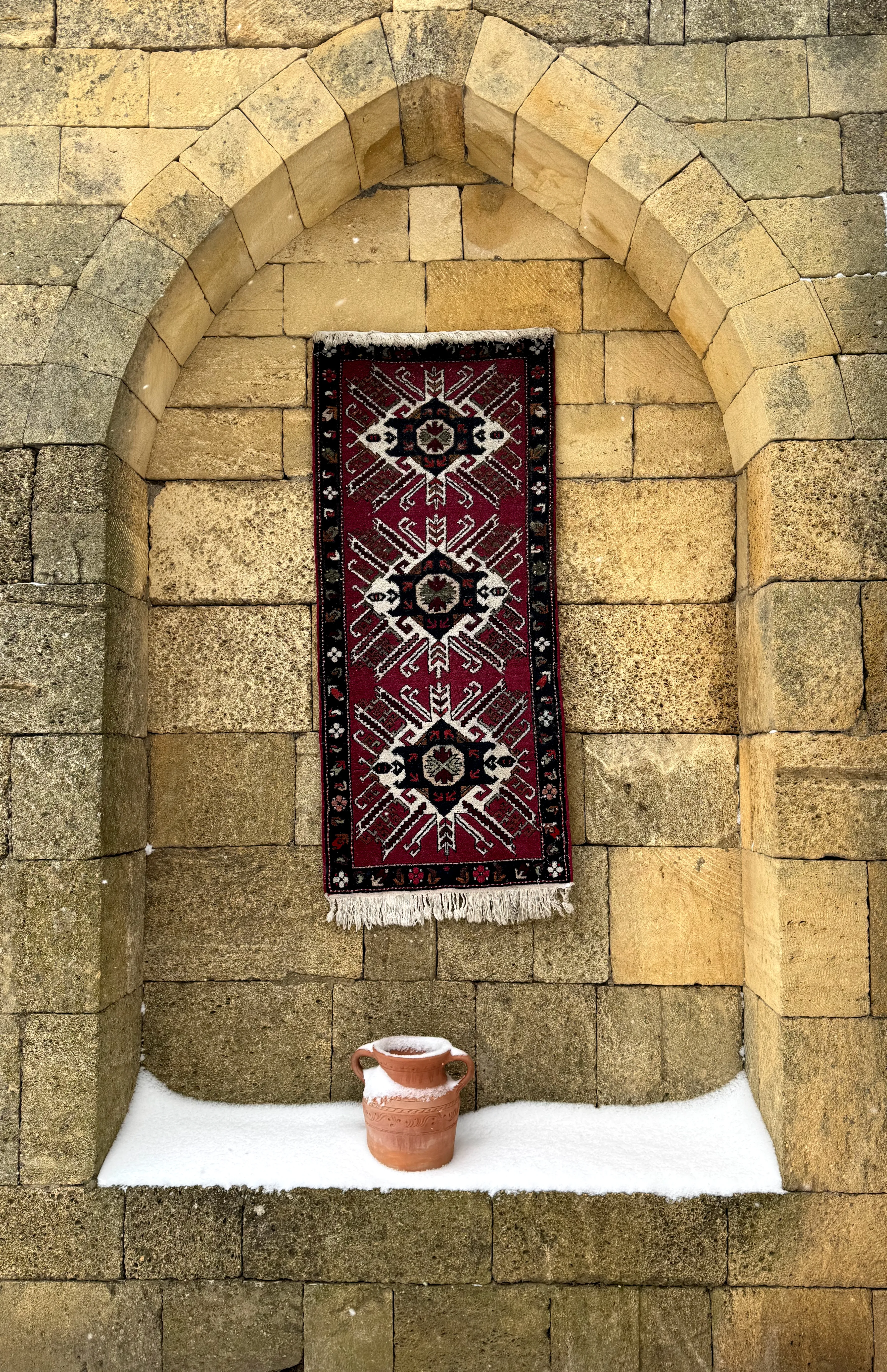 Первый снег в Дагестане