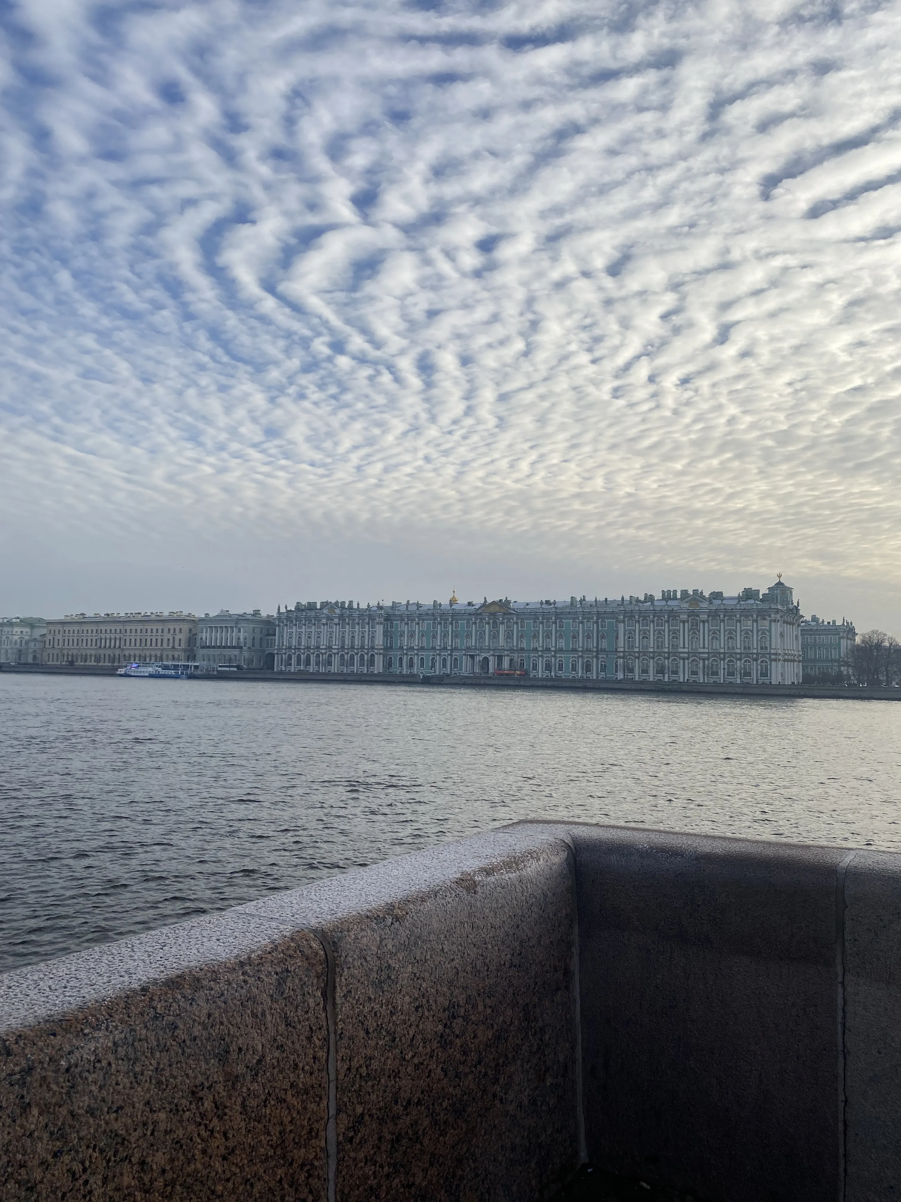 Замершее Время на Небе и Воде