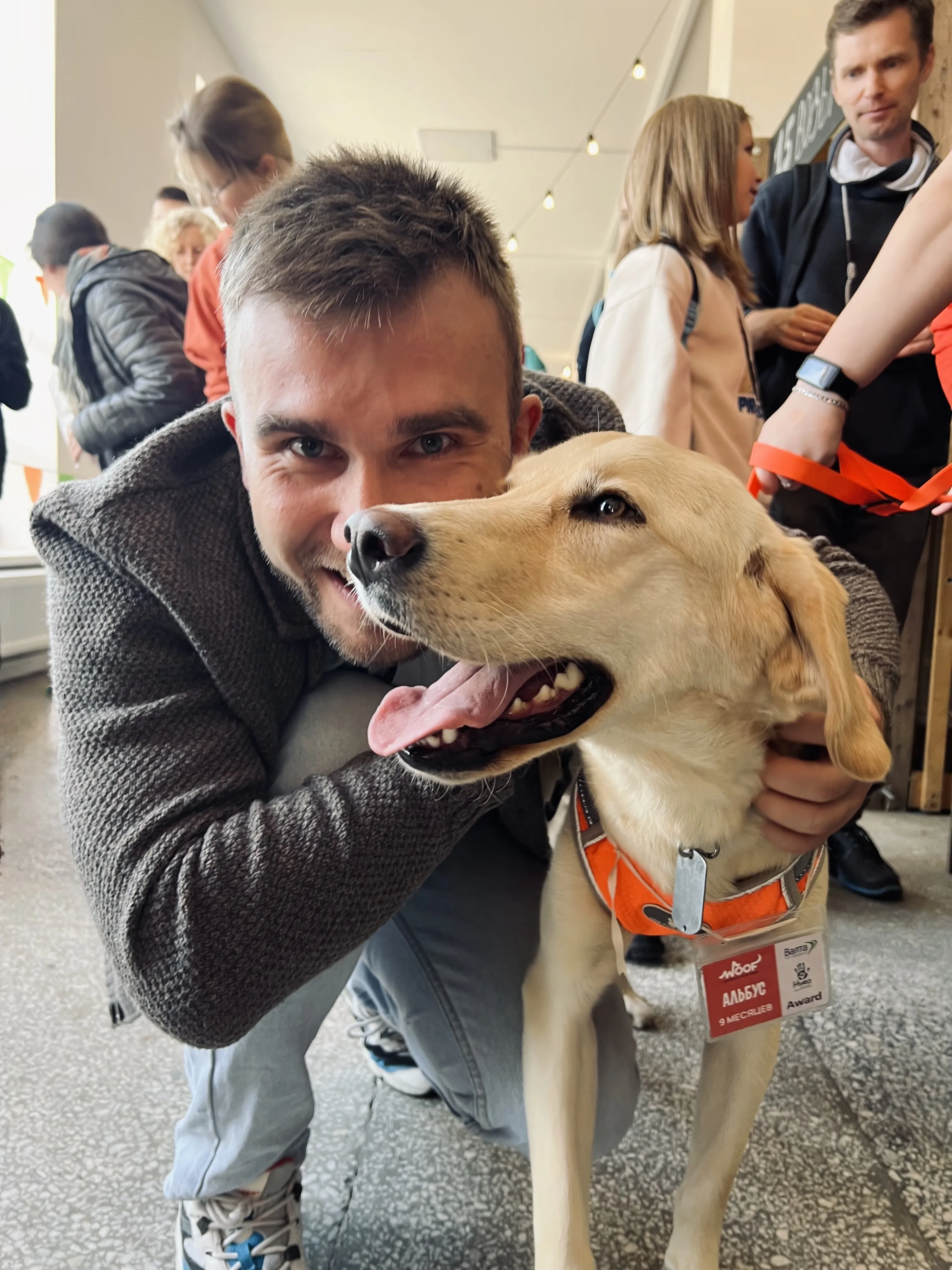 Долгожданная встреча с другом