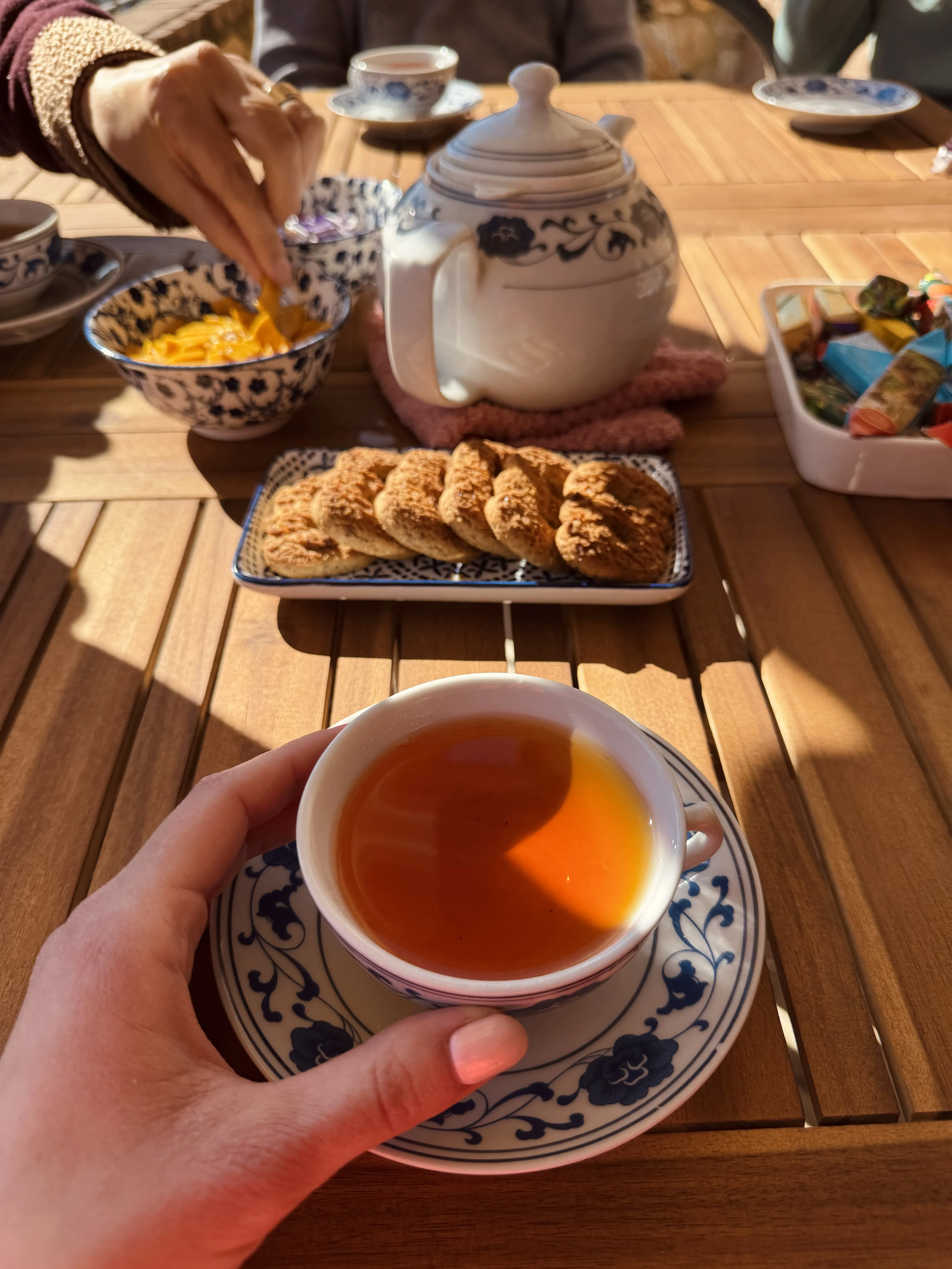 Русско-иранское чаепитие на итальянском балконе