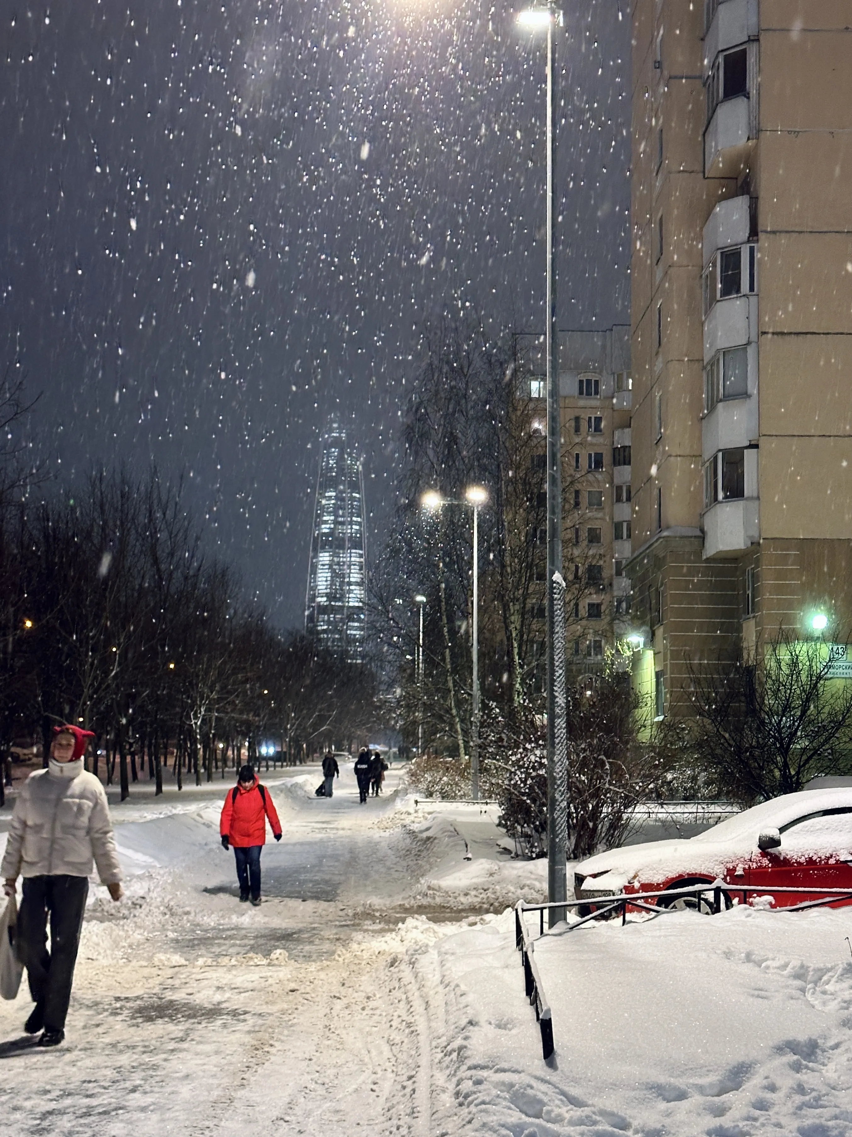 Мгновение в зимнем свете