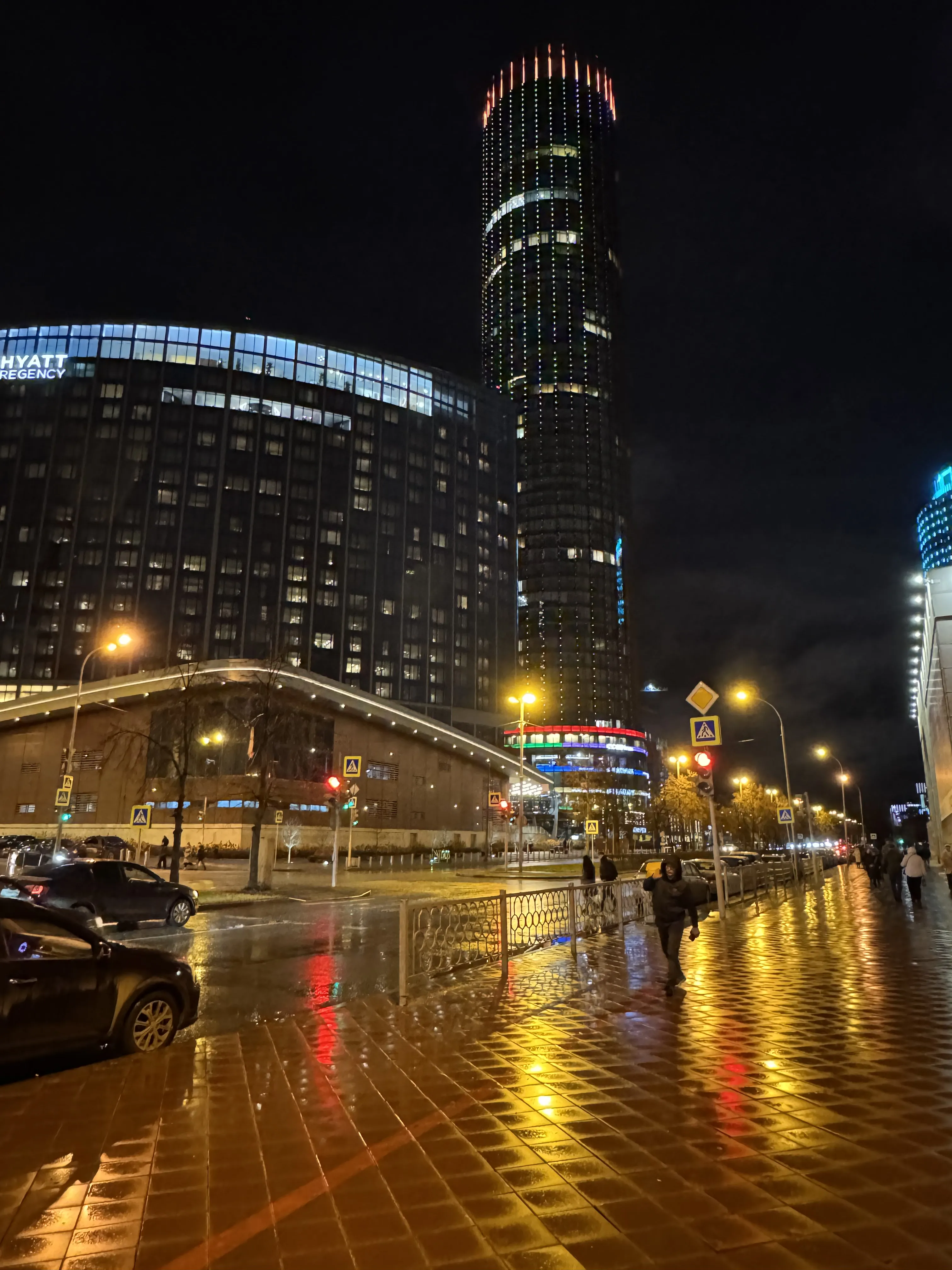 Огни ночного города