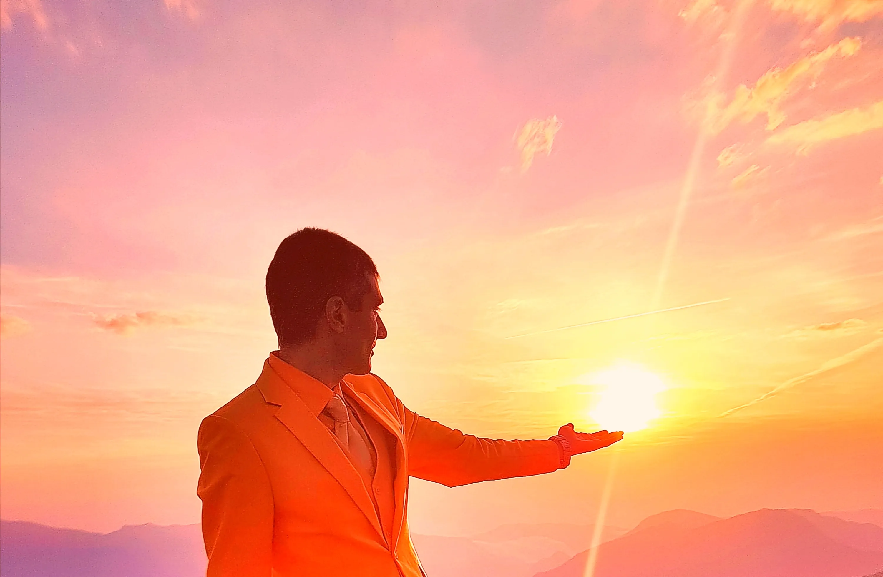 Волшебный закат.