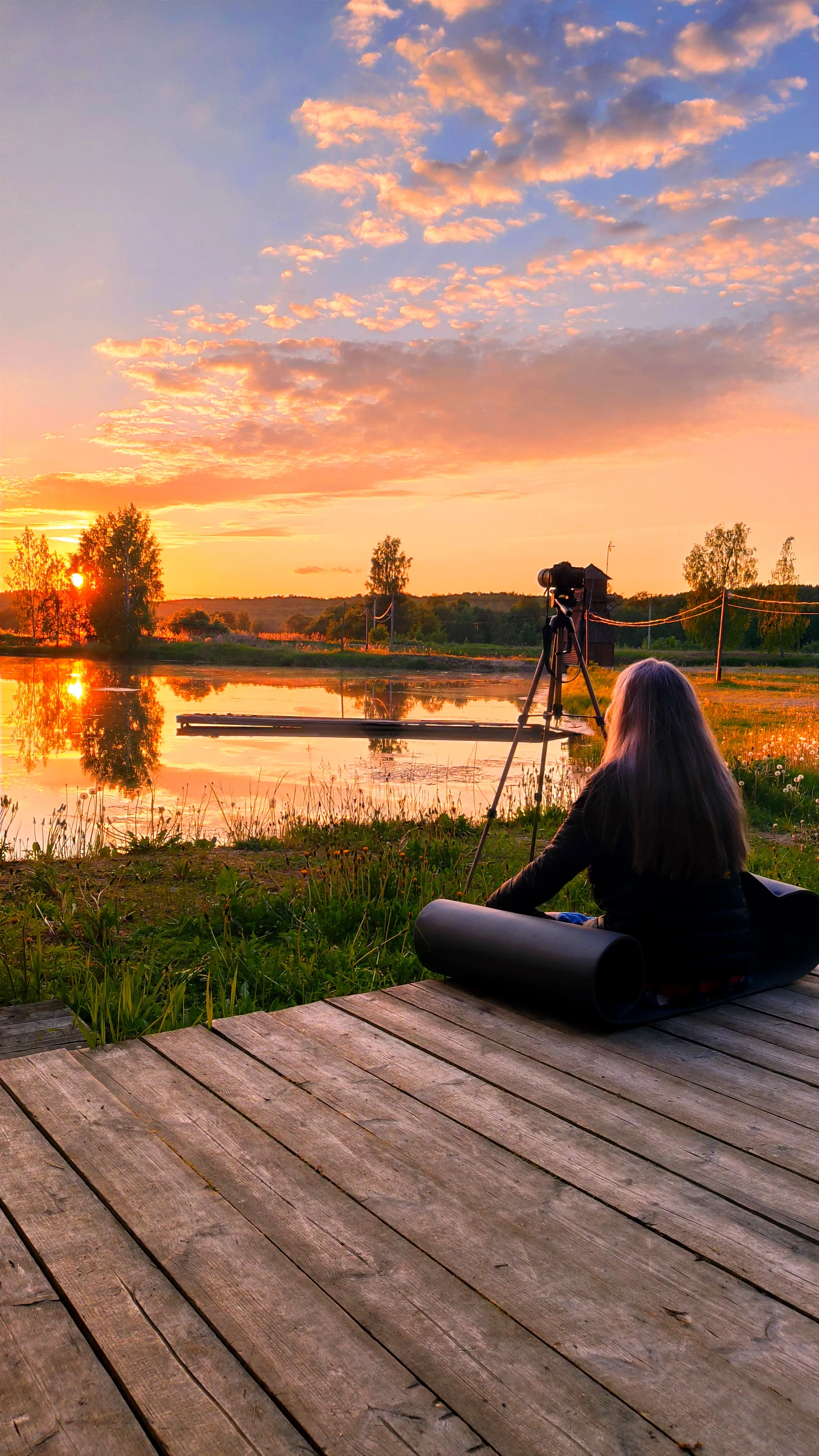 На закате дня