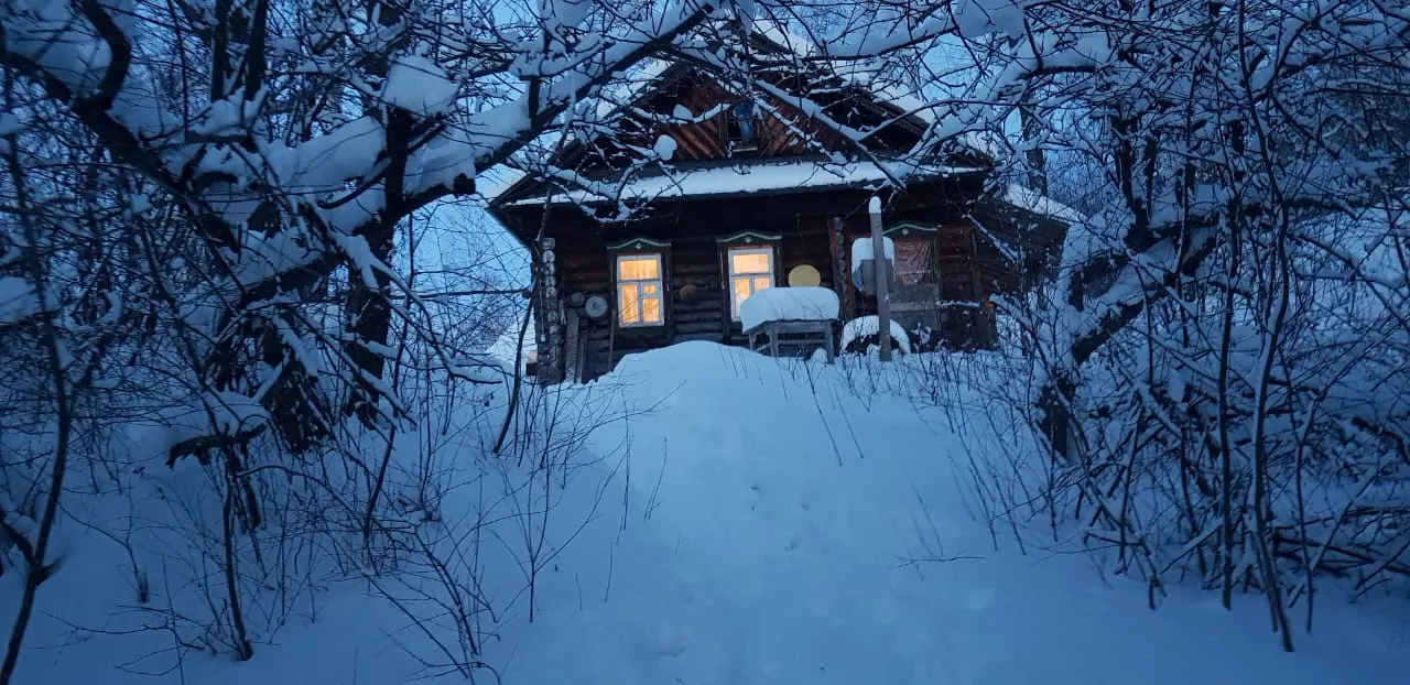 Тихий зимний вечер