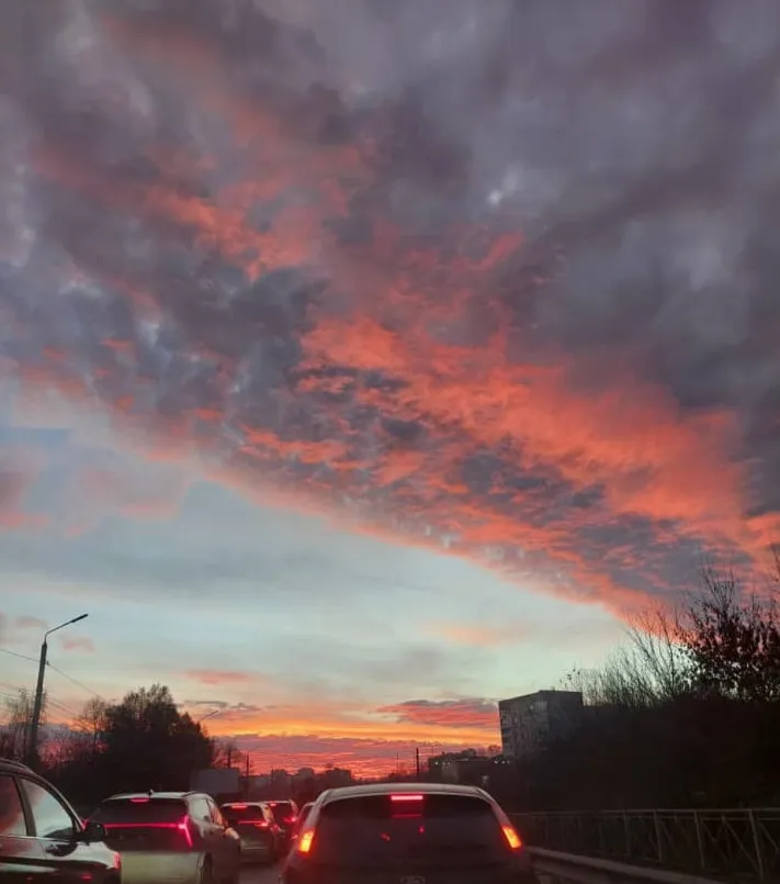 Город в пробках