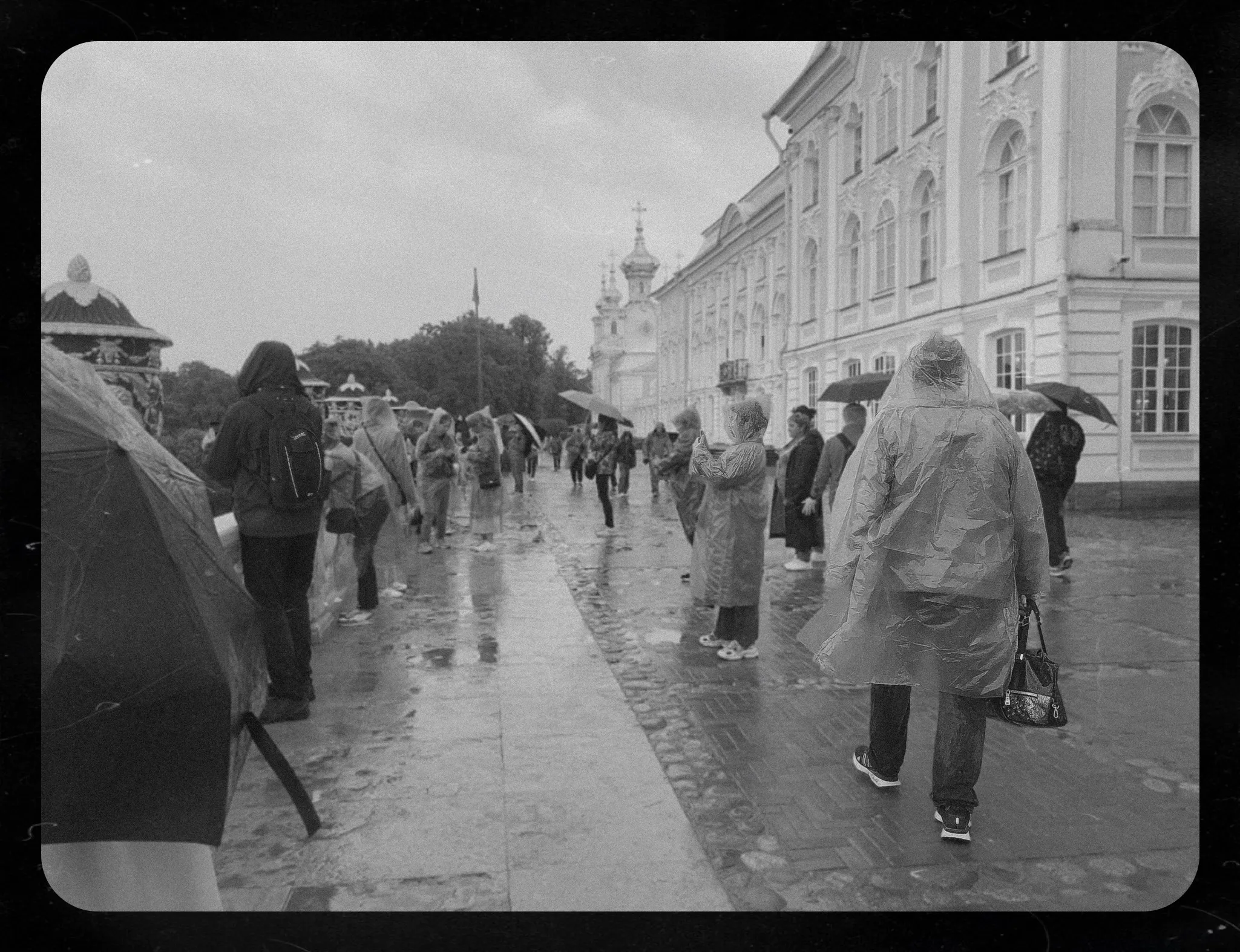 В ритме зонтов