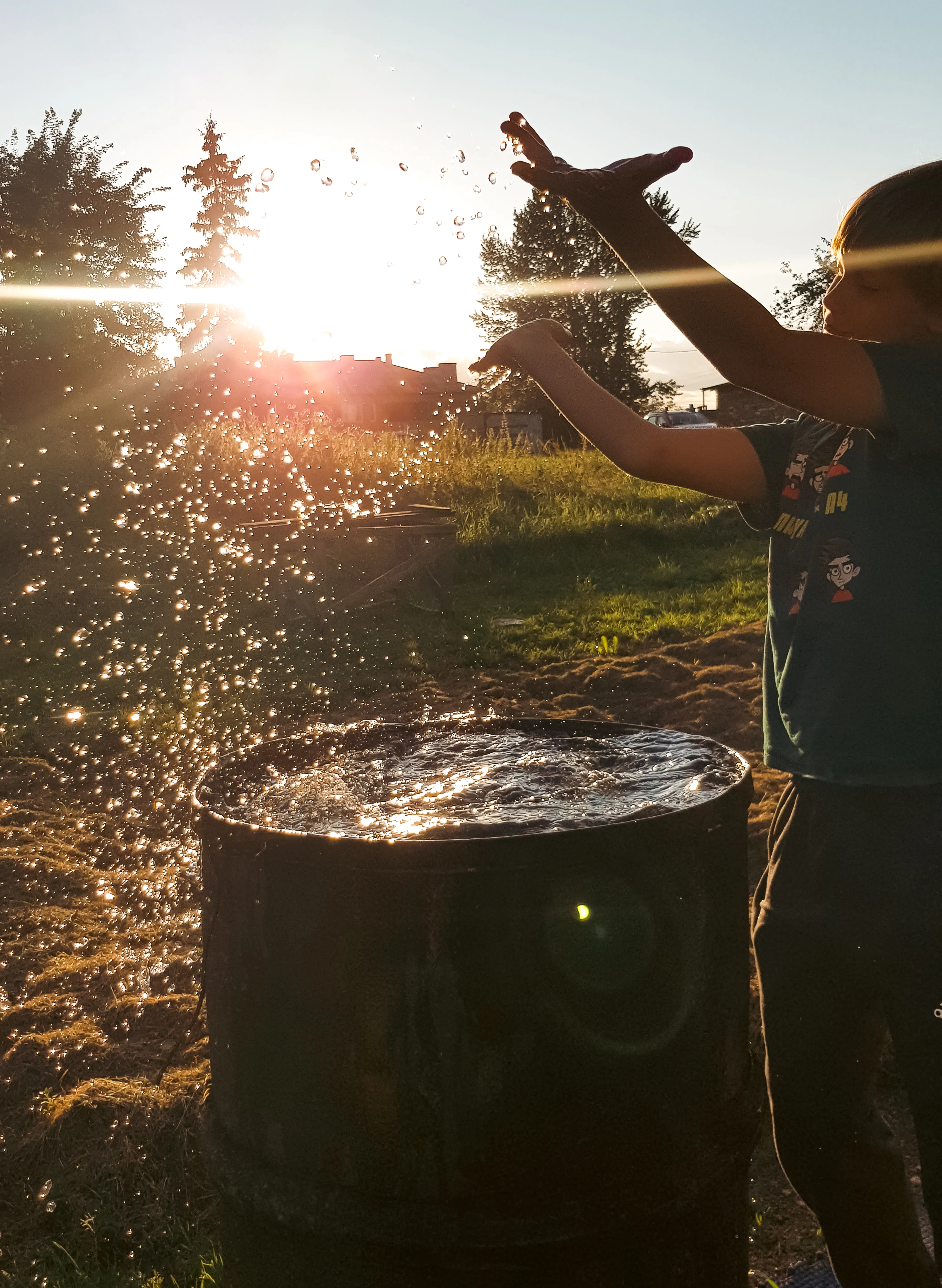 Лето в деревне