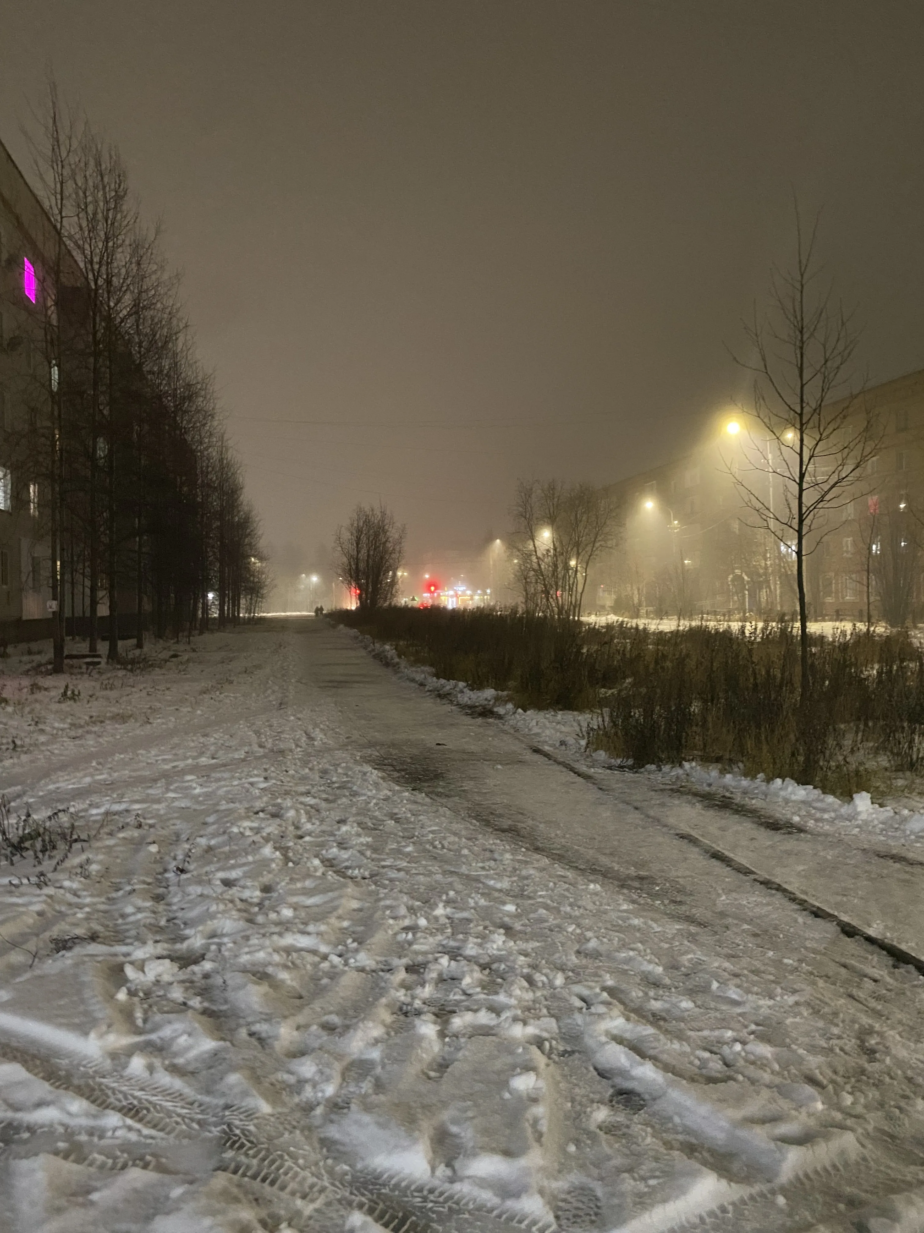 Вечерняя прогулка от бабушки до дома