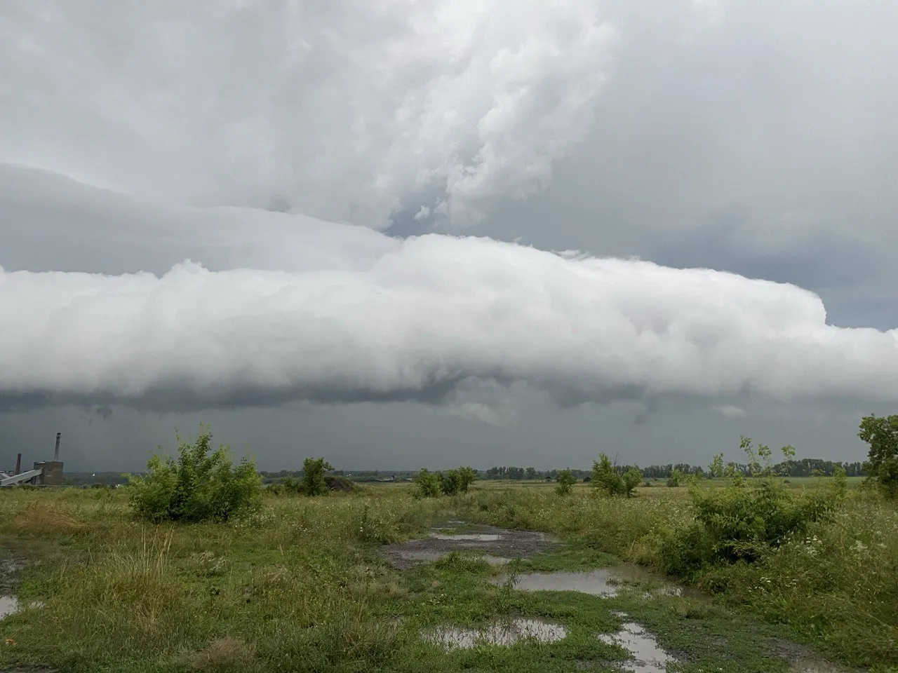наступление грозы