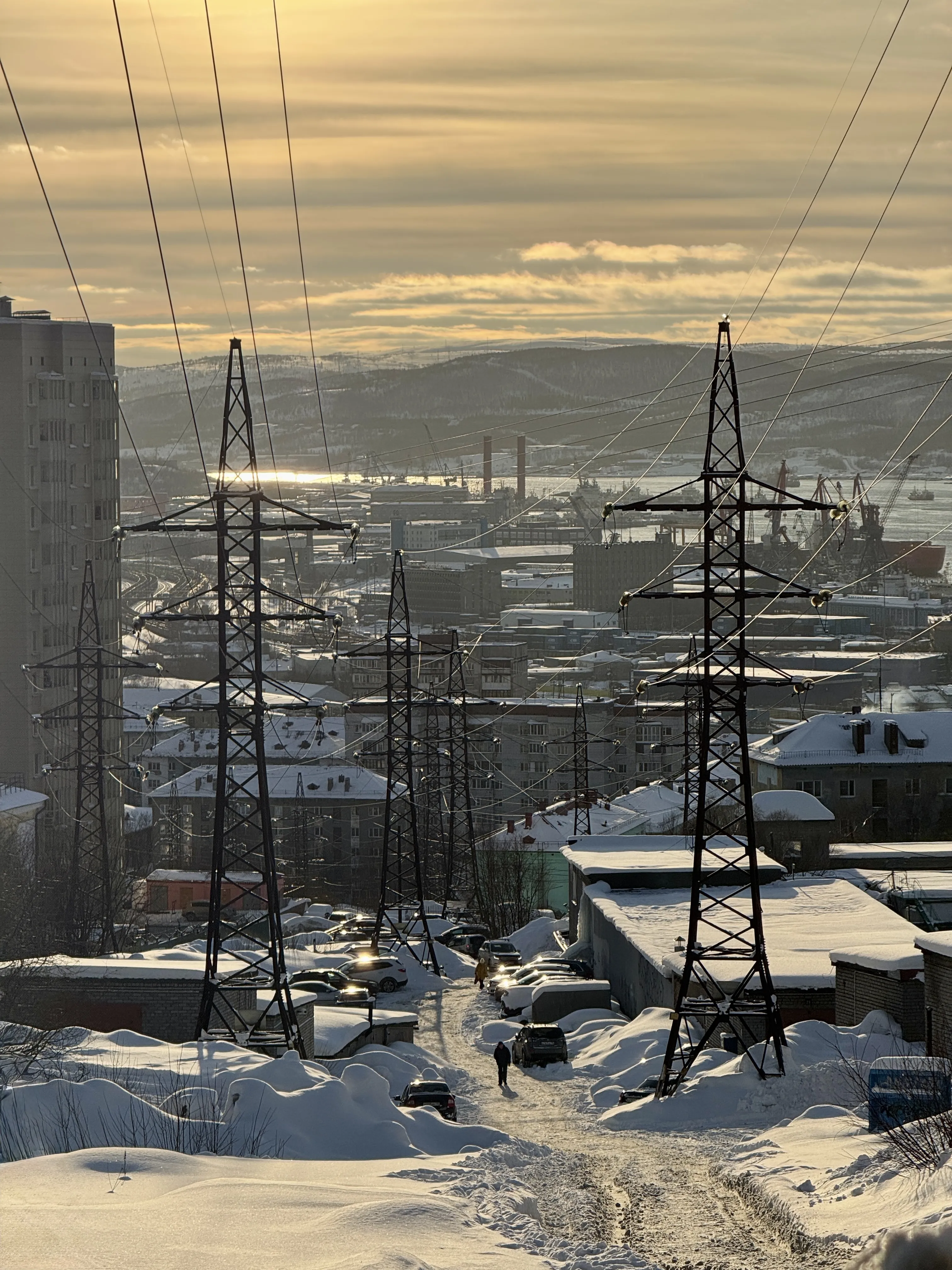 Вечер в Мурманске