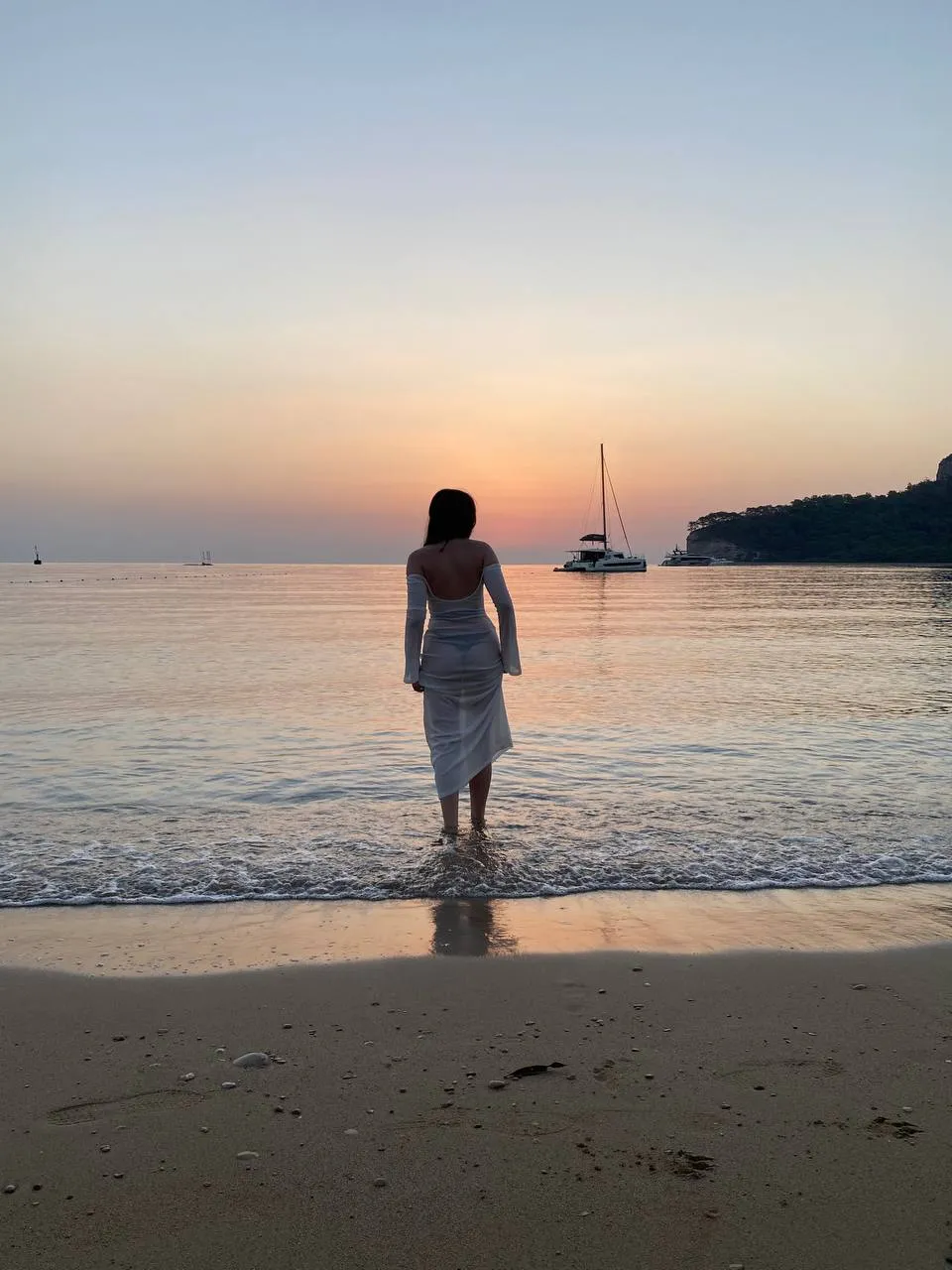 Морская тишина, умытая рассветом