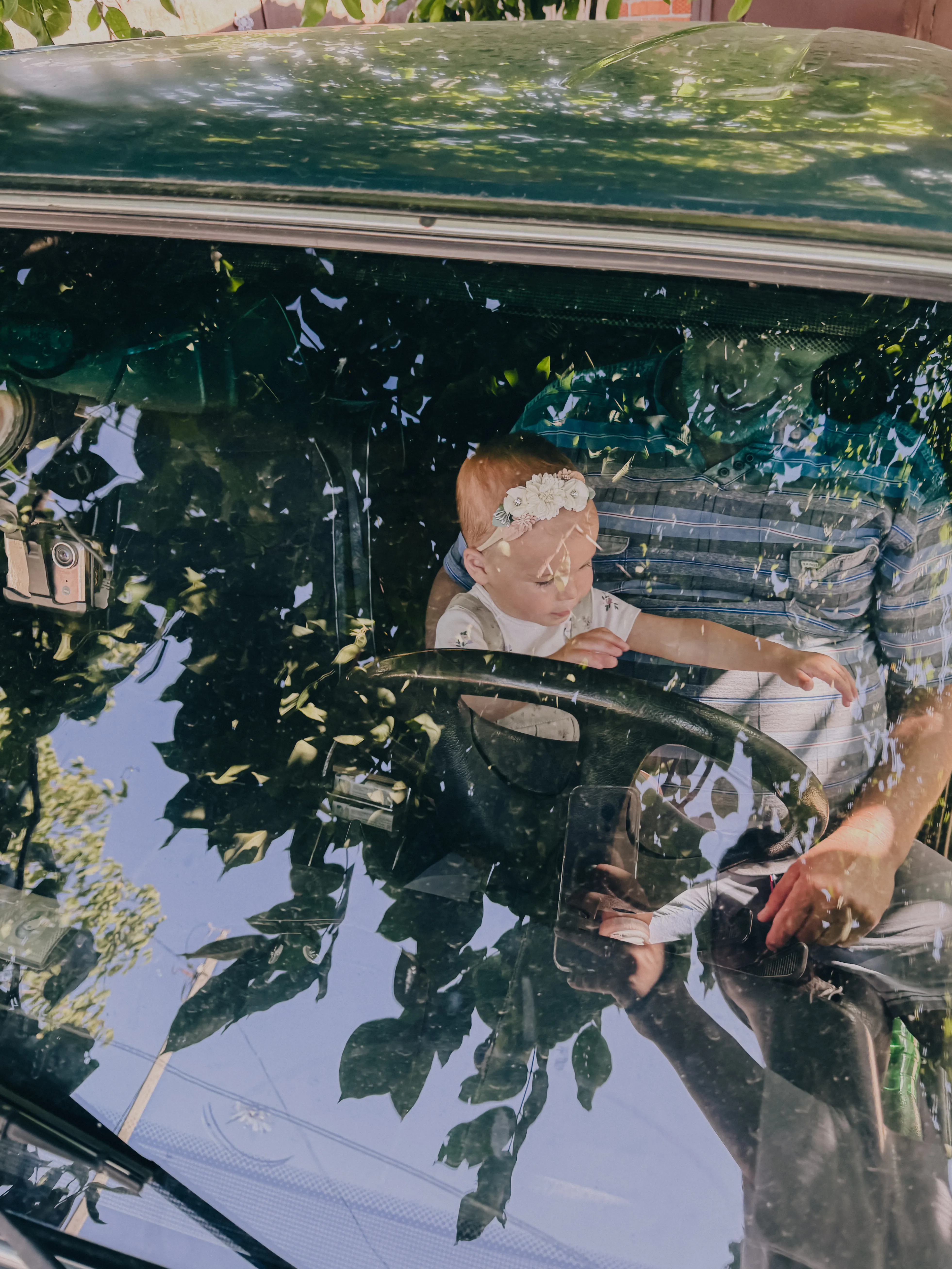 Деда, дай порулить!