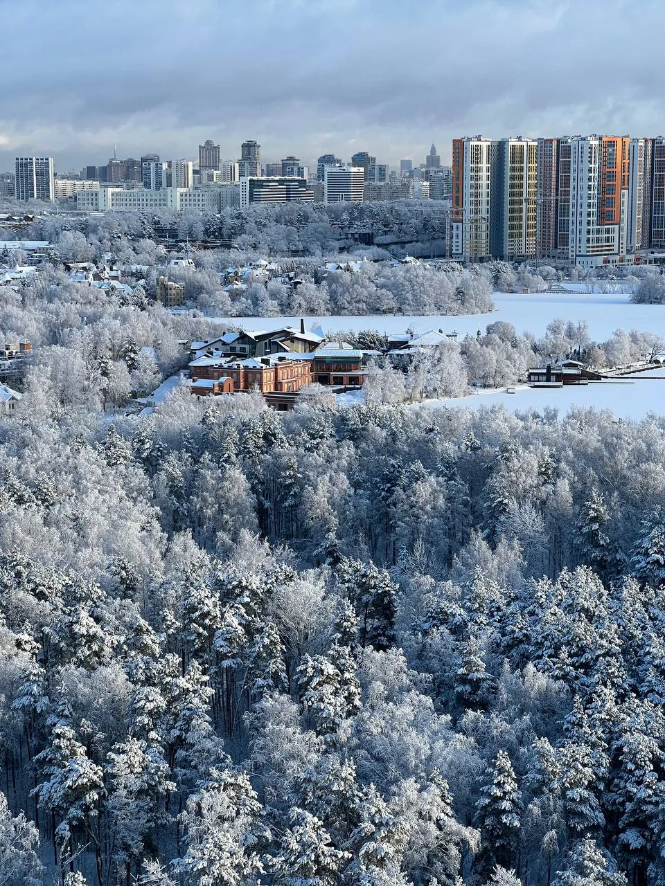 новогодняя Москва