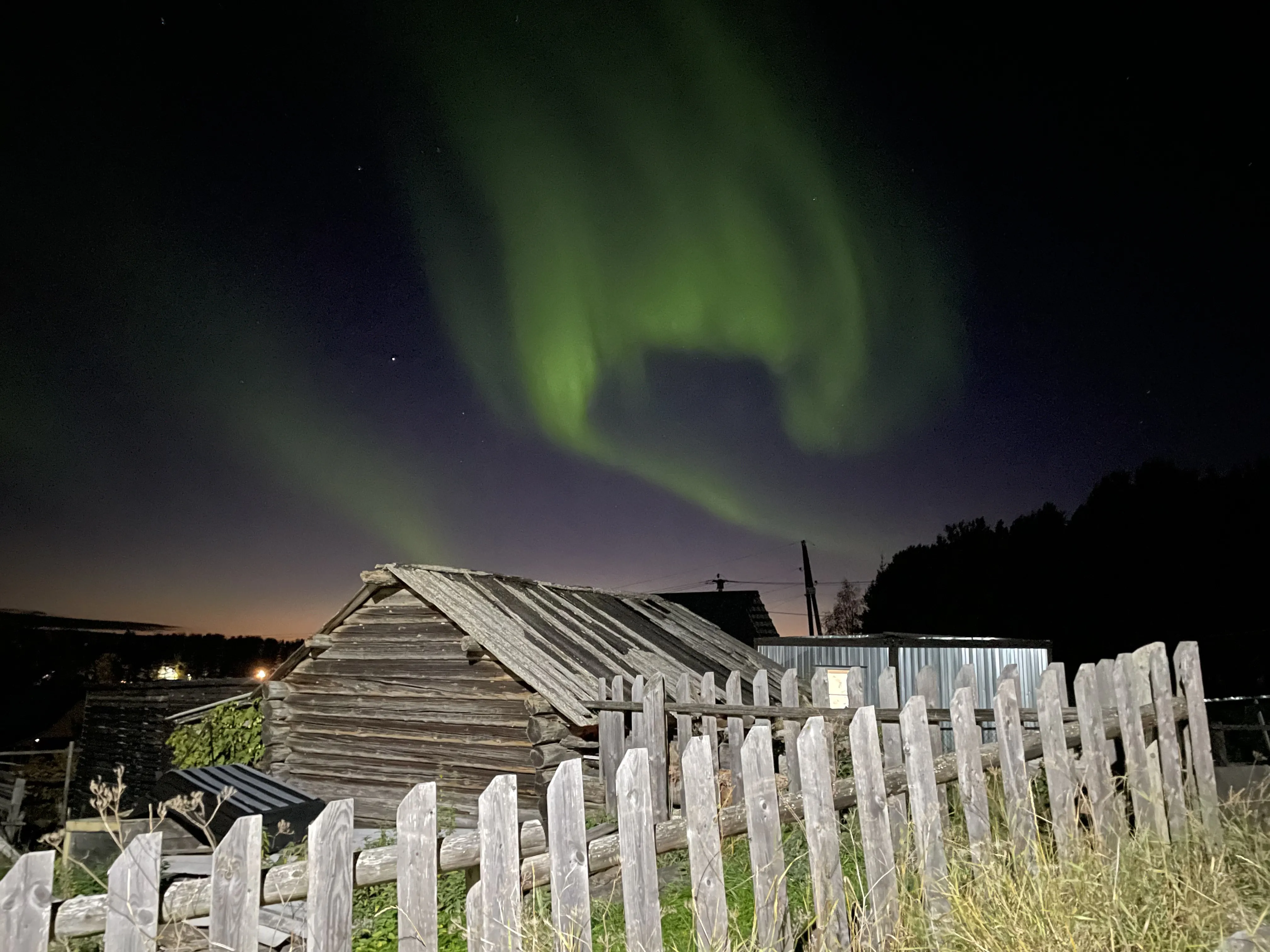 Небесные пляски в нашей деревне
