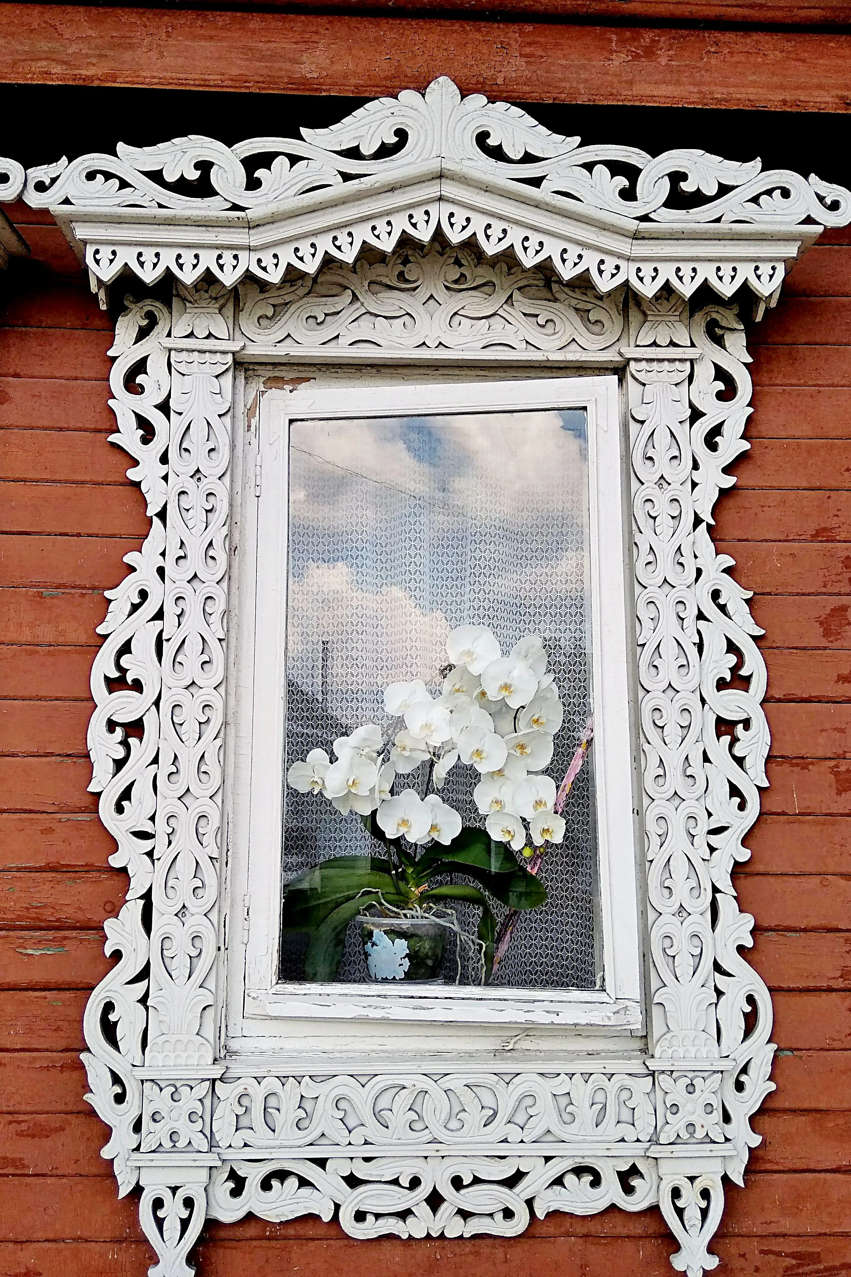 Деревенское окно