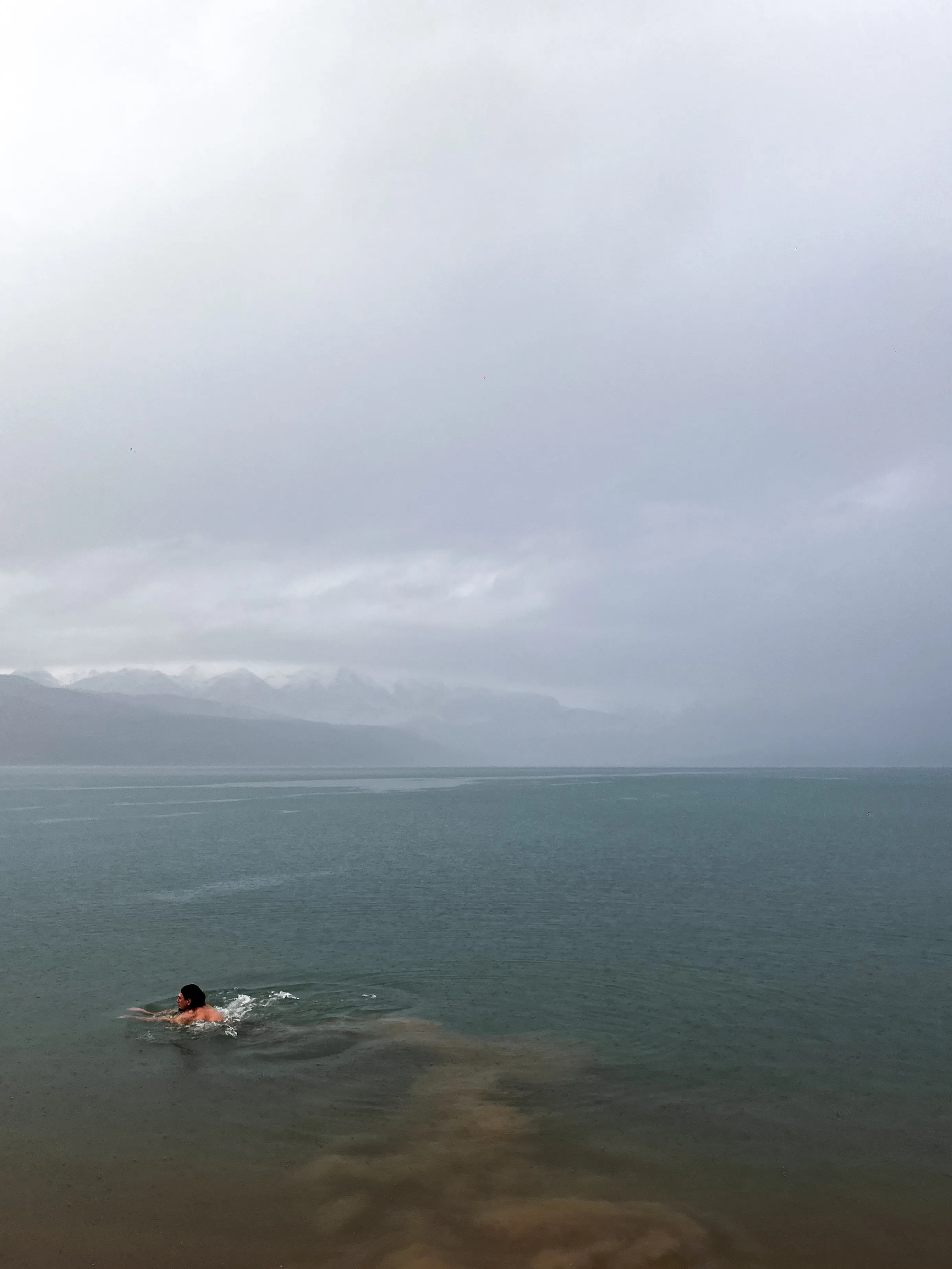 Ледяной заплыв