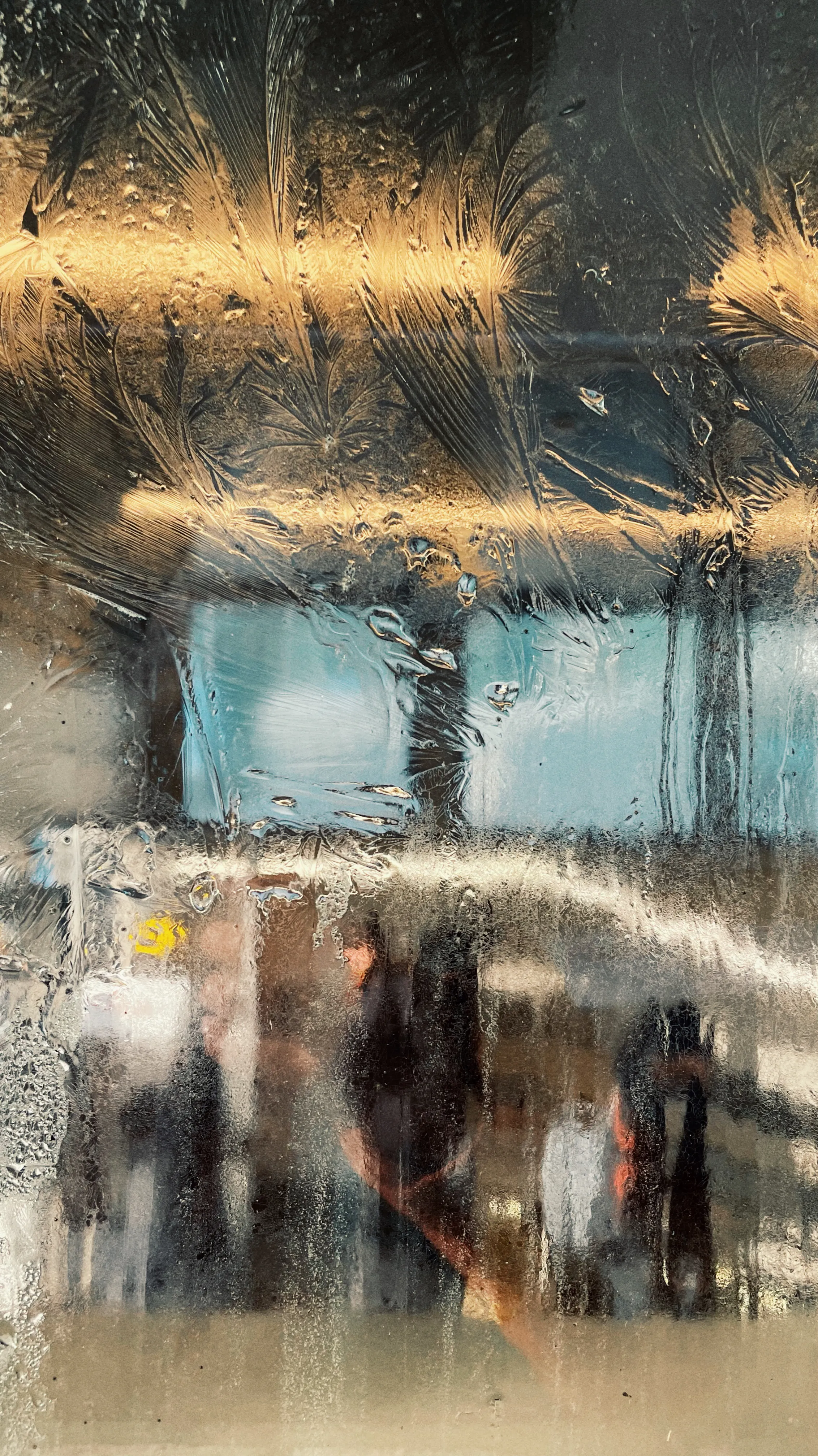 Замороженная акварель Москвы