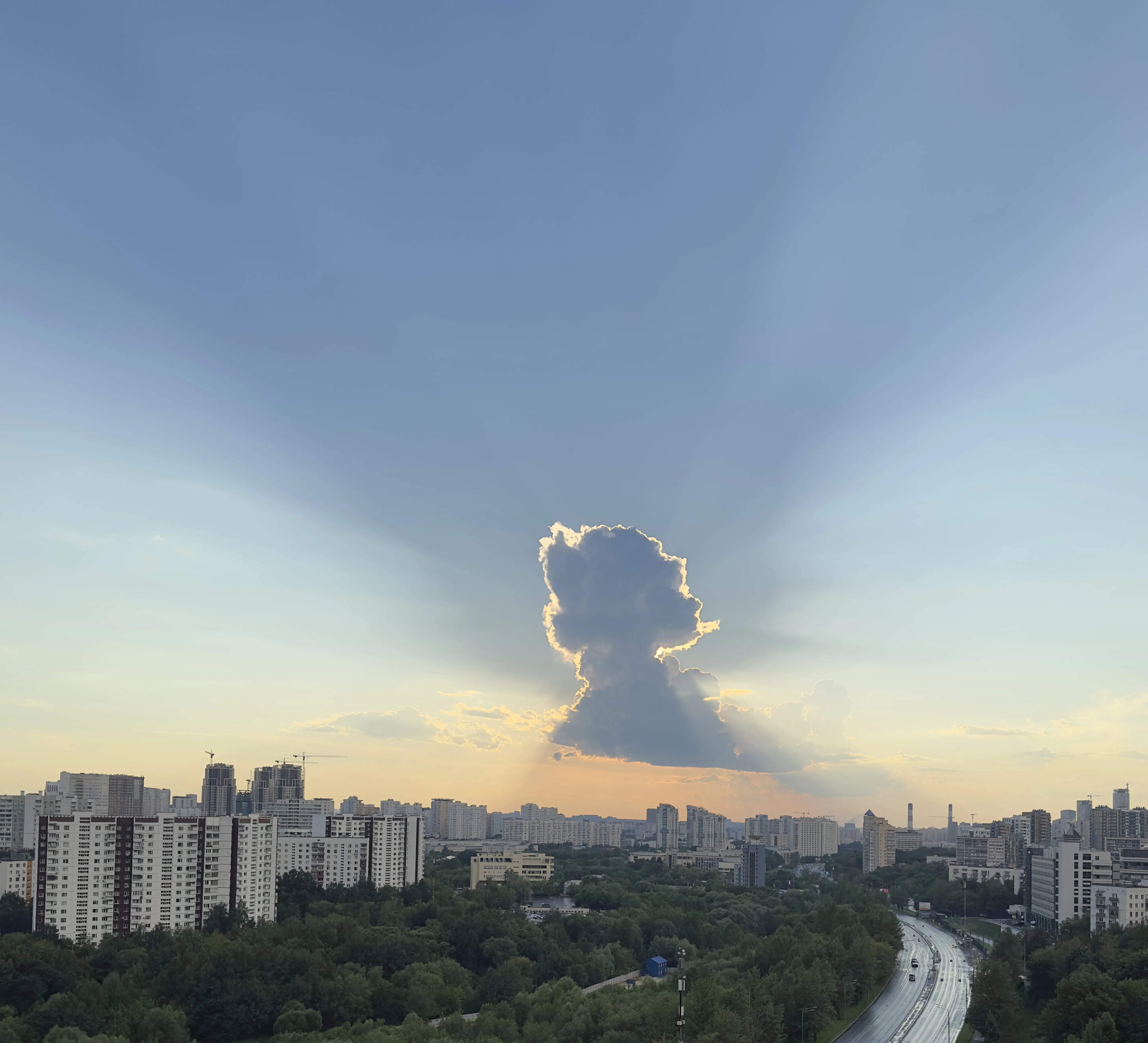 Силуэт света