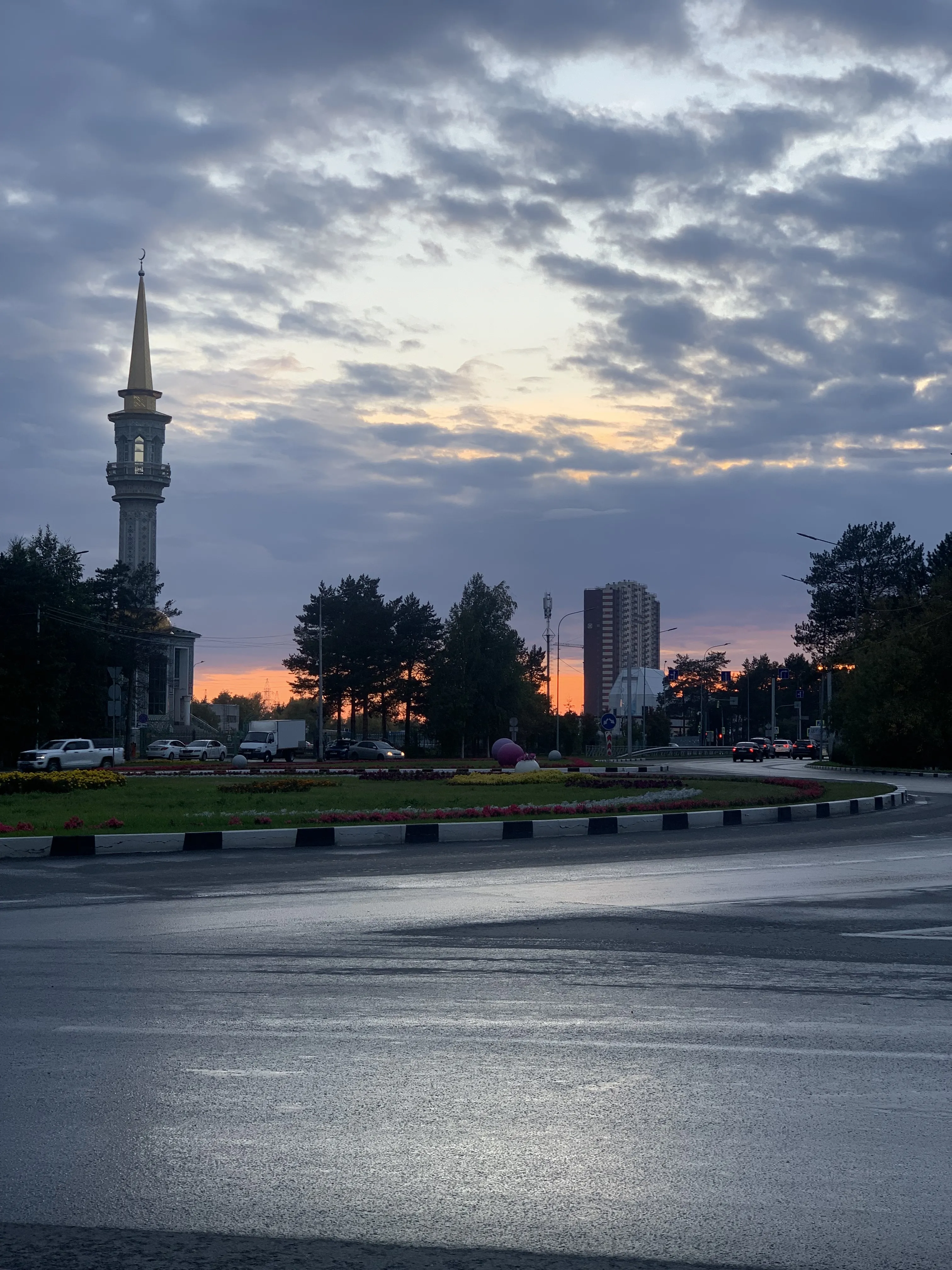 Сургут на закате