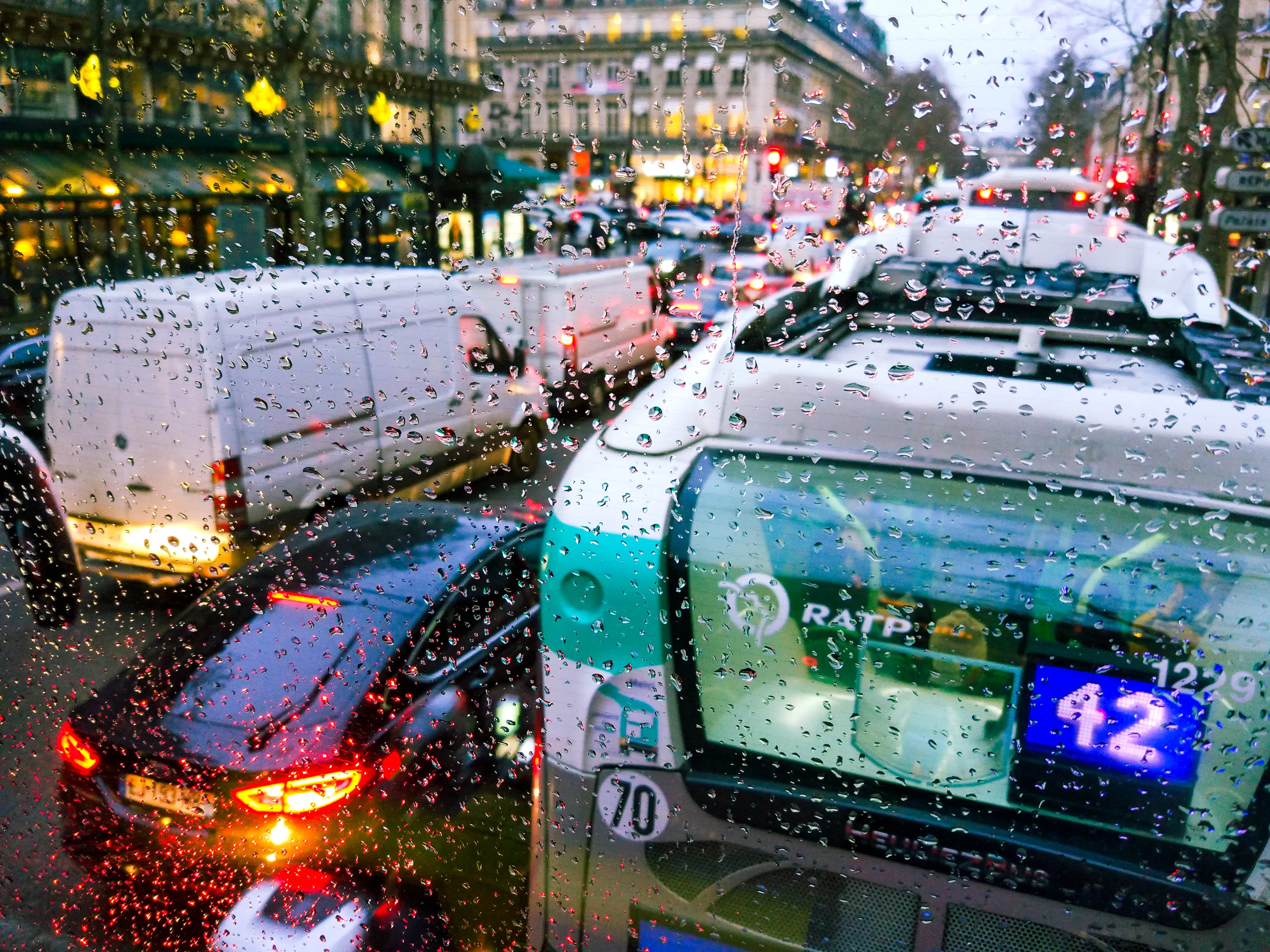 Дождливый город