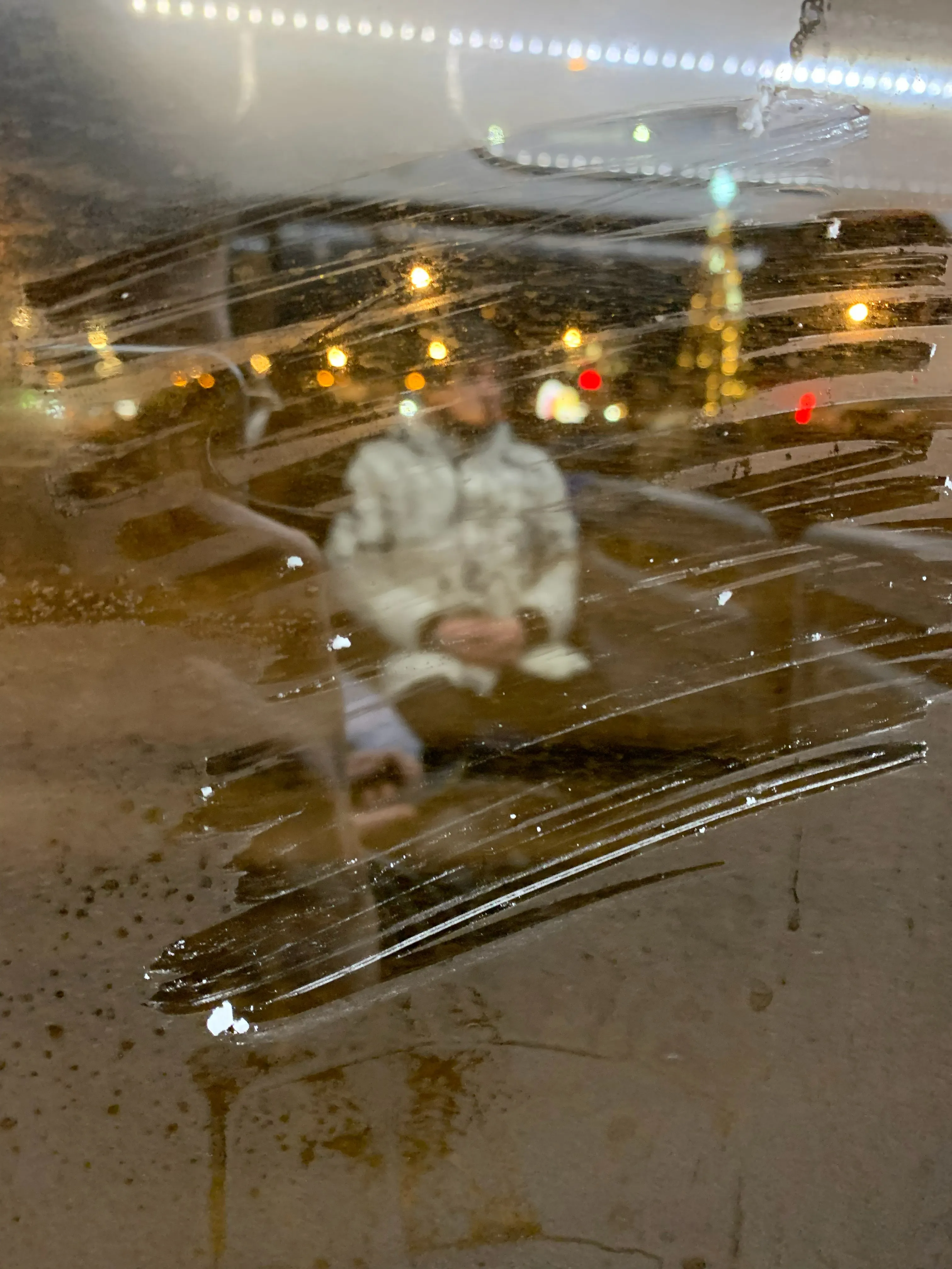 В трамвае