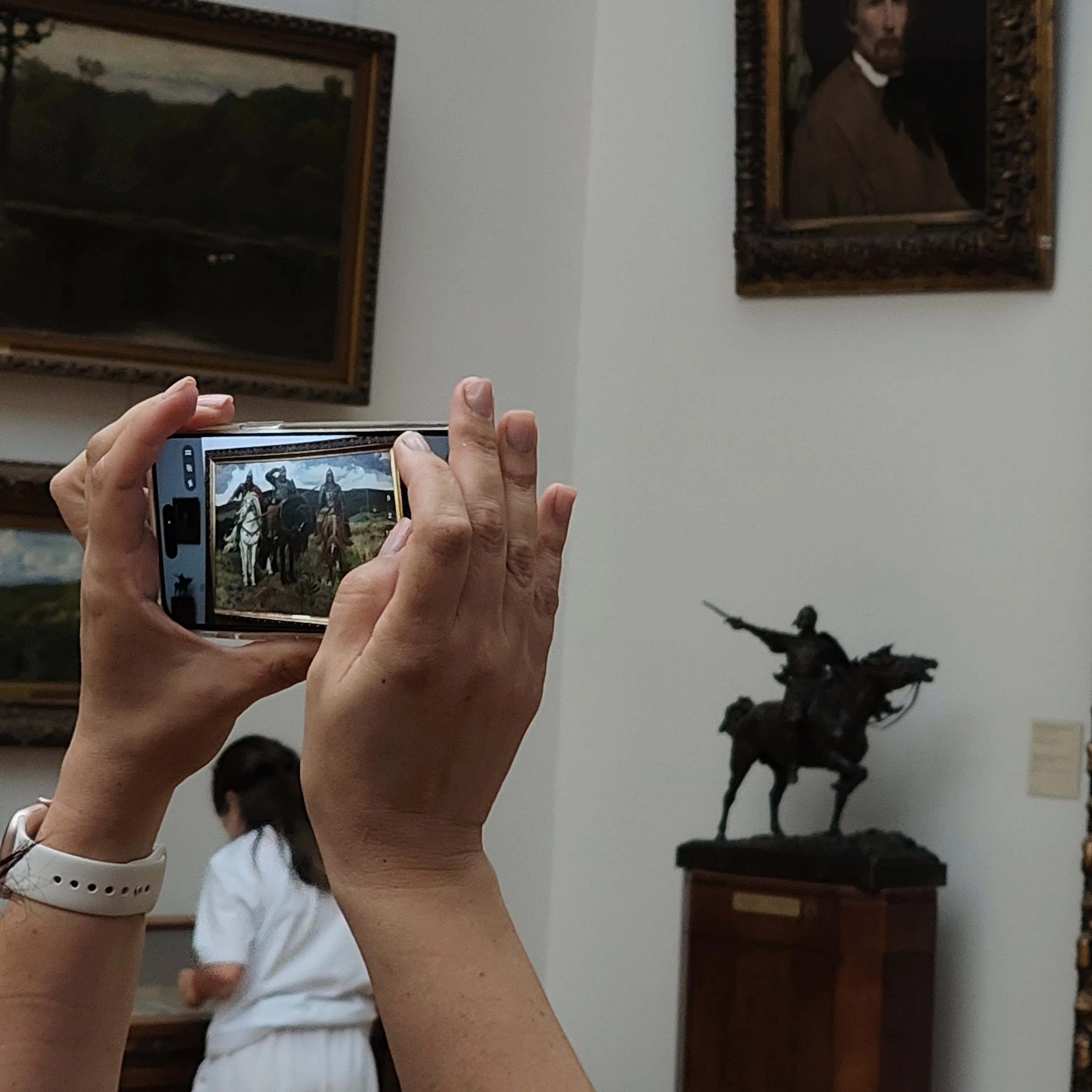 Фотография процесса фотографии