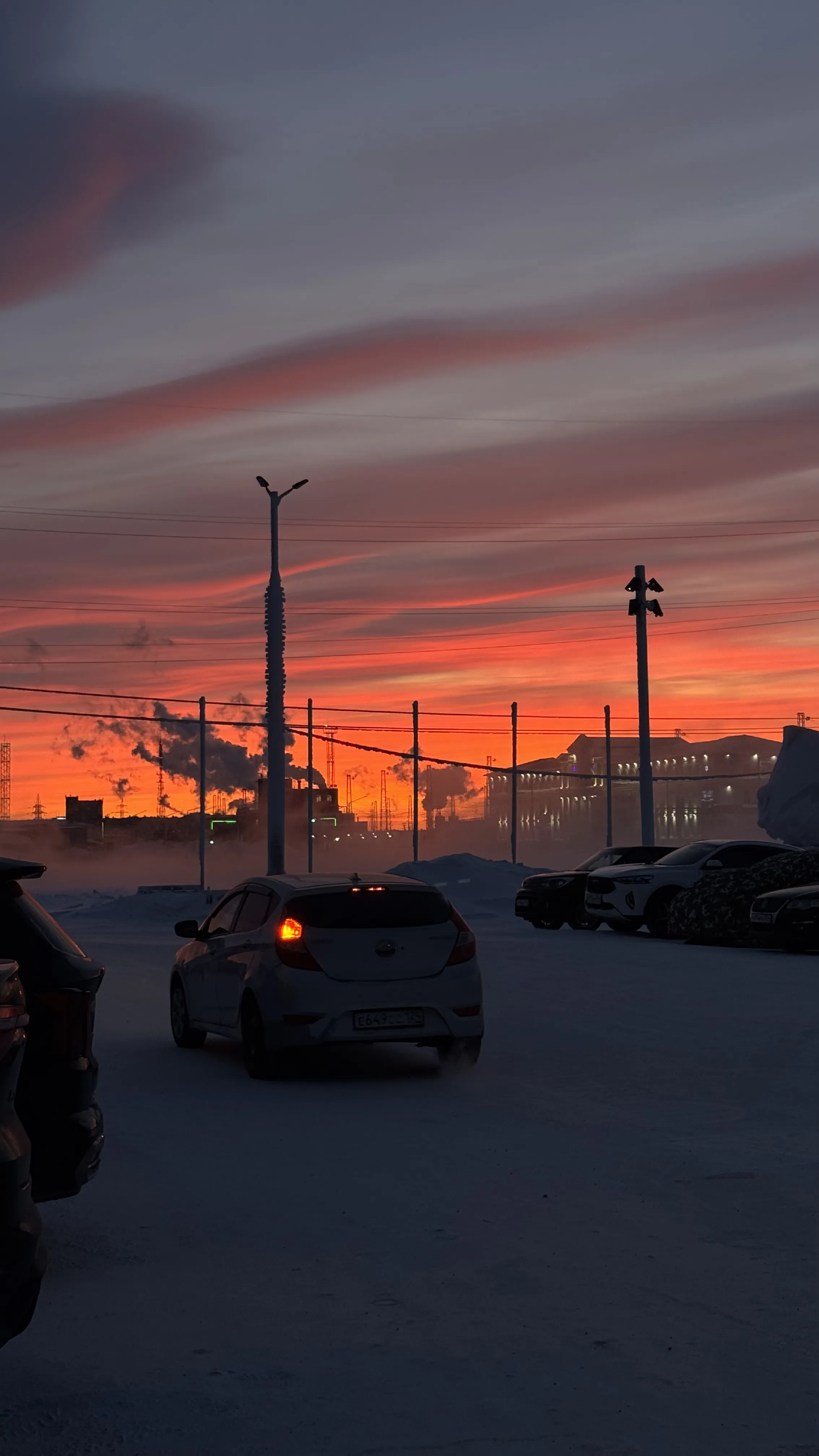 Суровость.Промышленность.Рассвет.