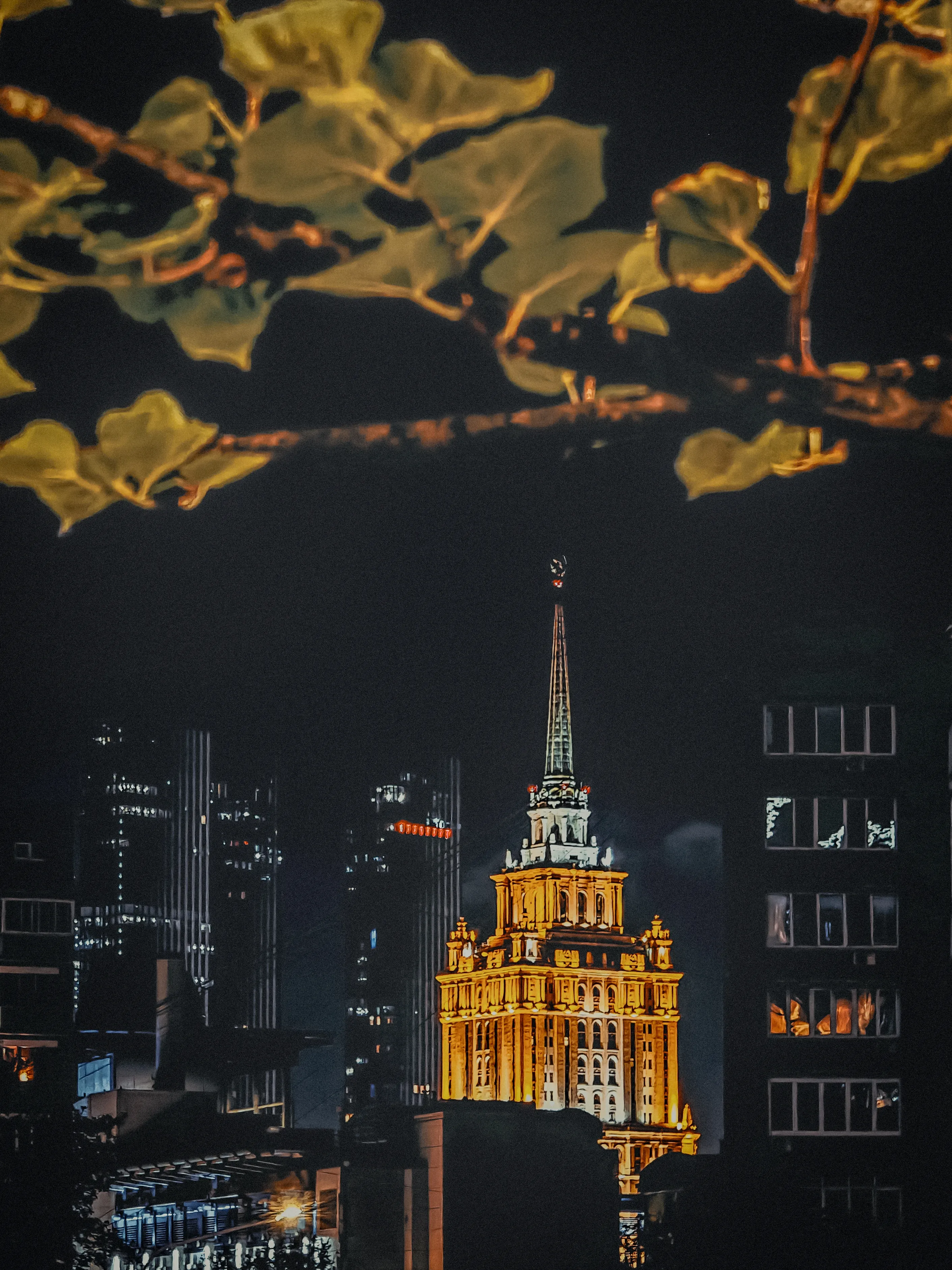Москва сквозь тени
