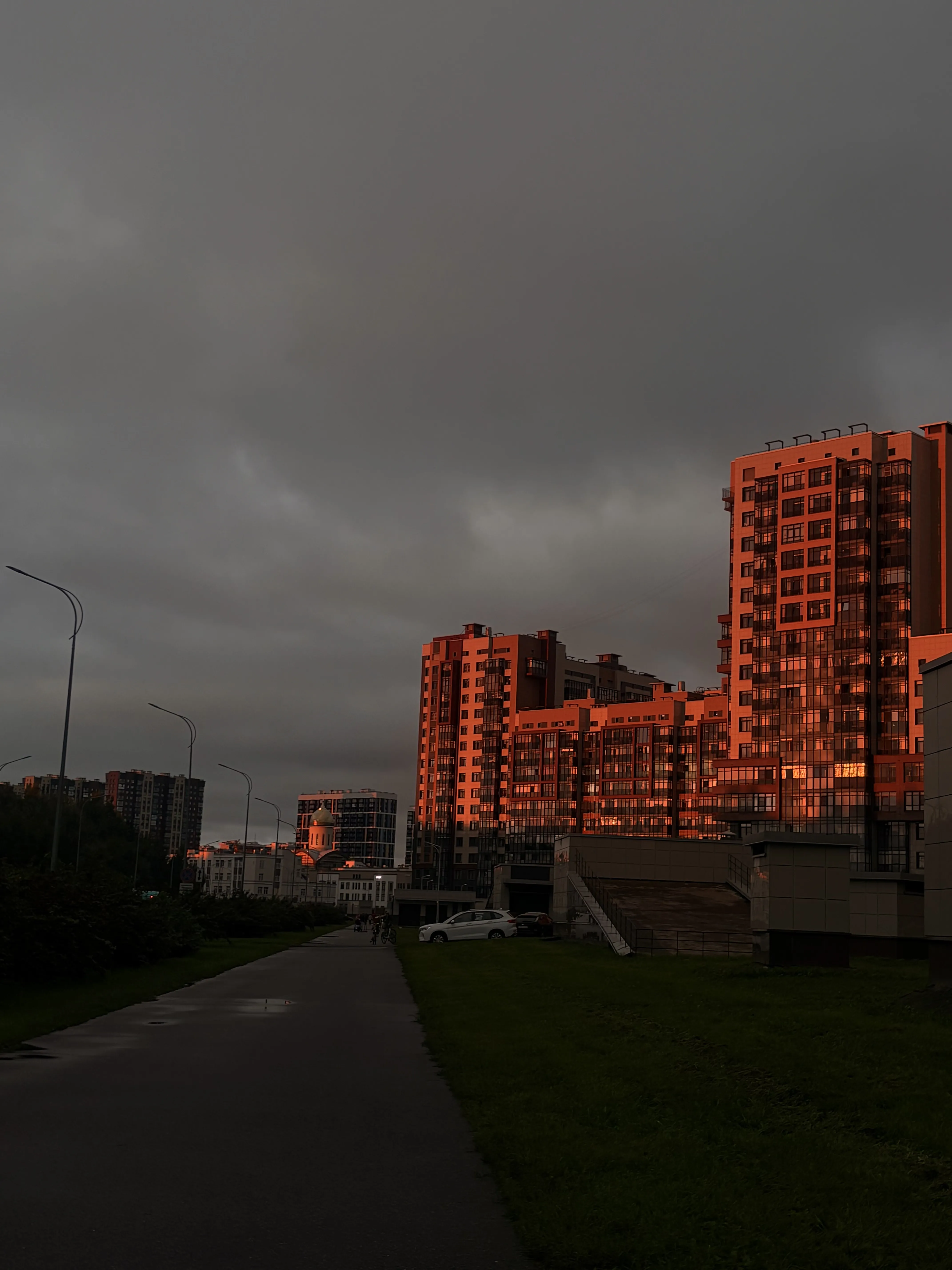 апельсиновый закат