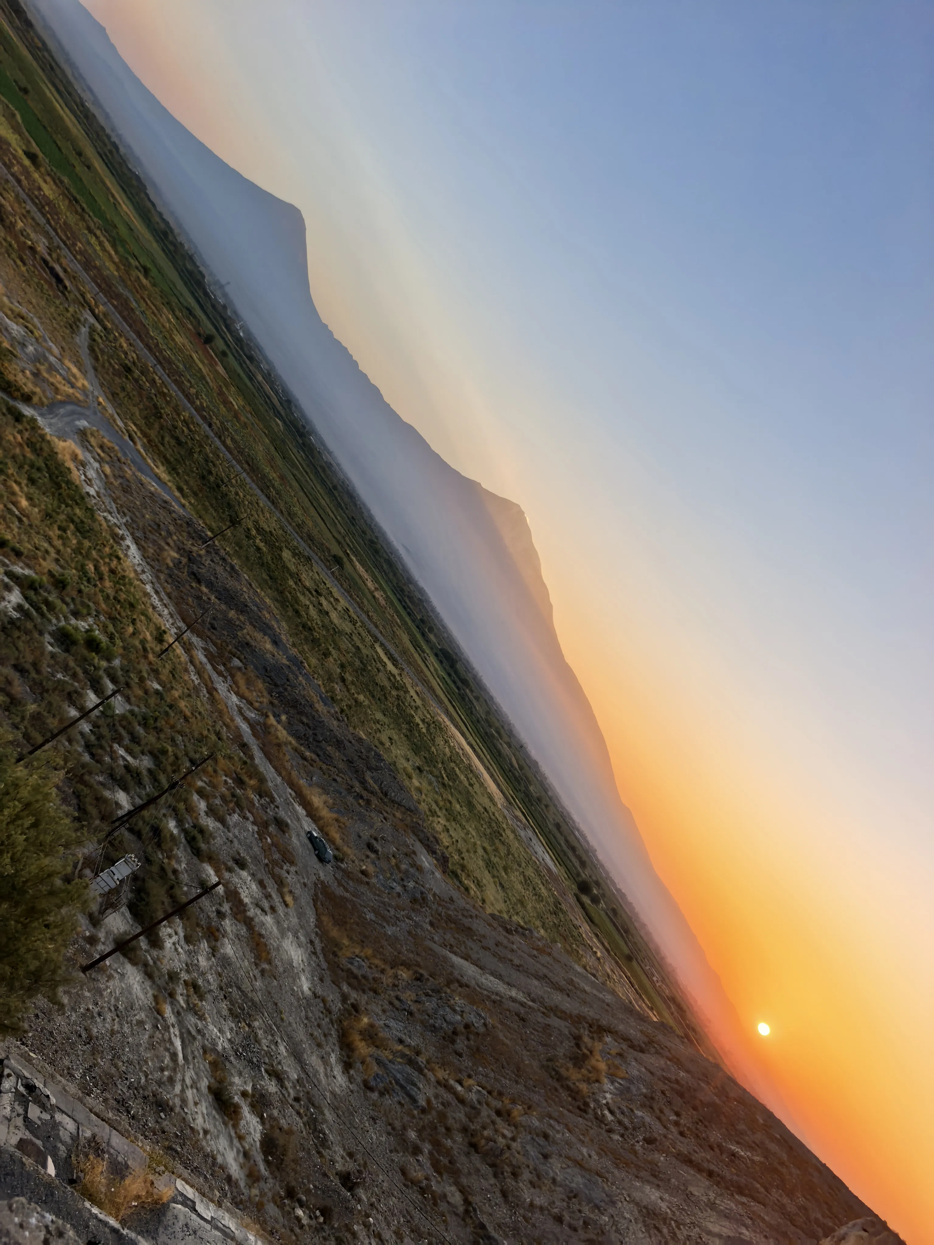 Закат, гора Арарат
