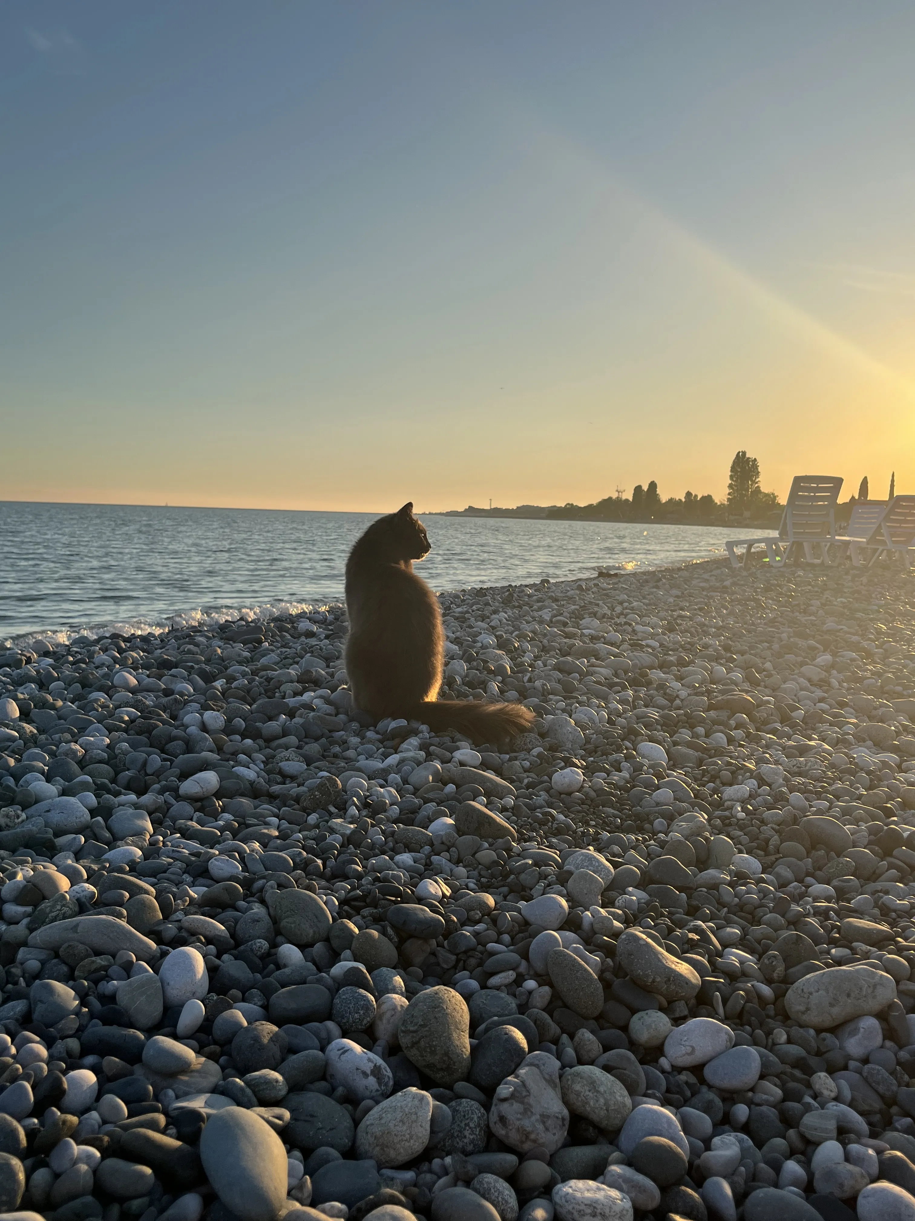 Вечер на море