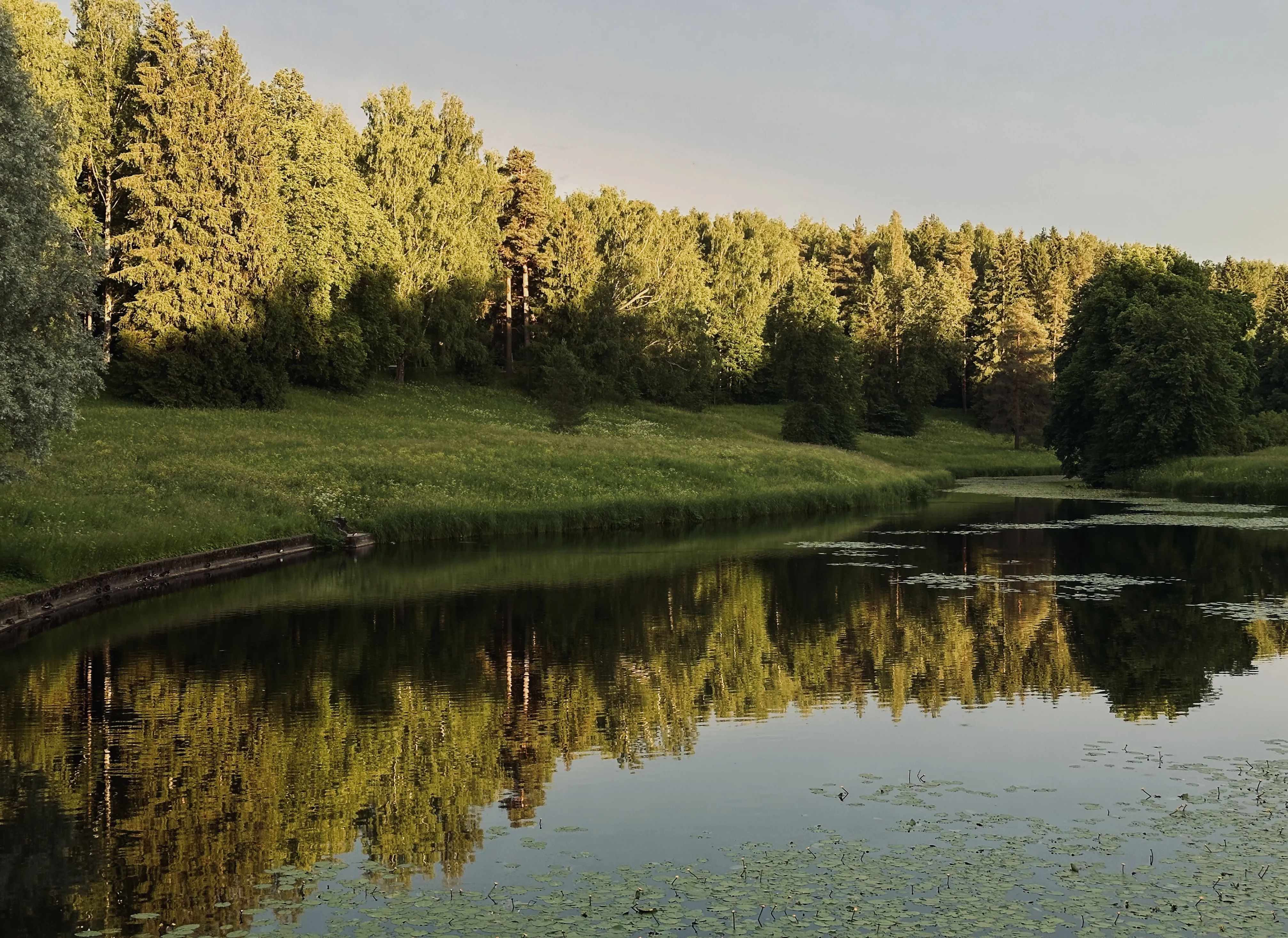 зеркально