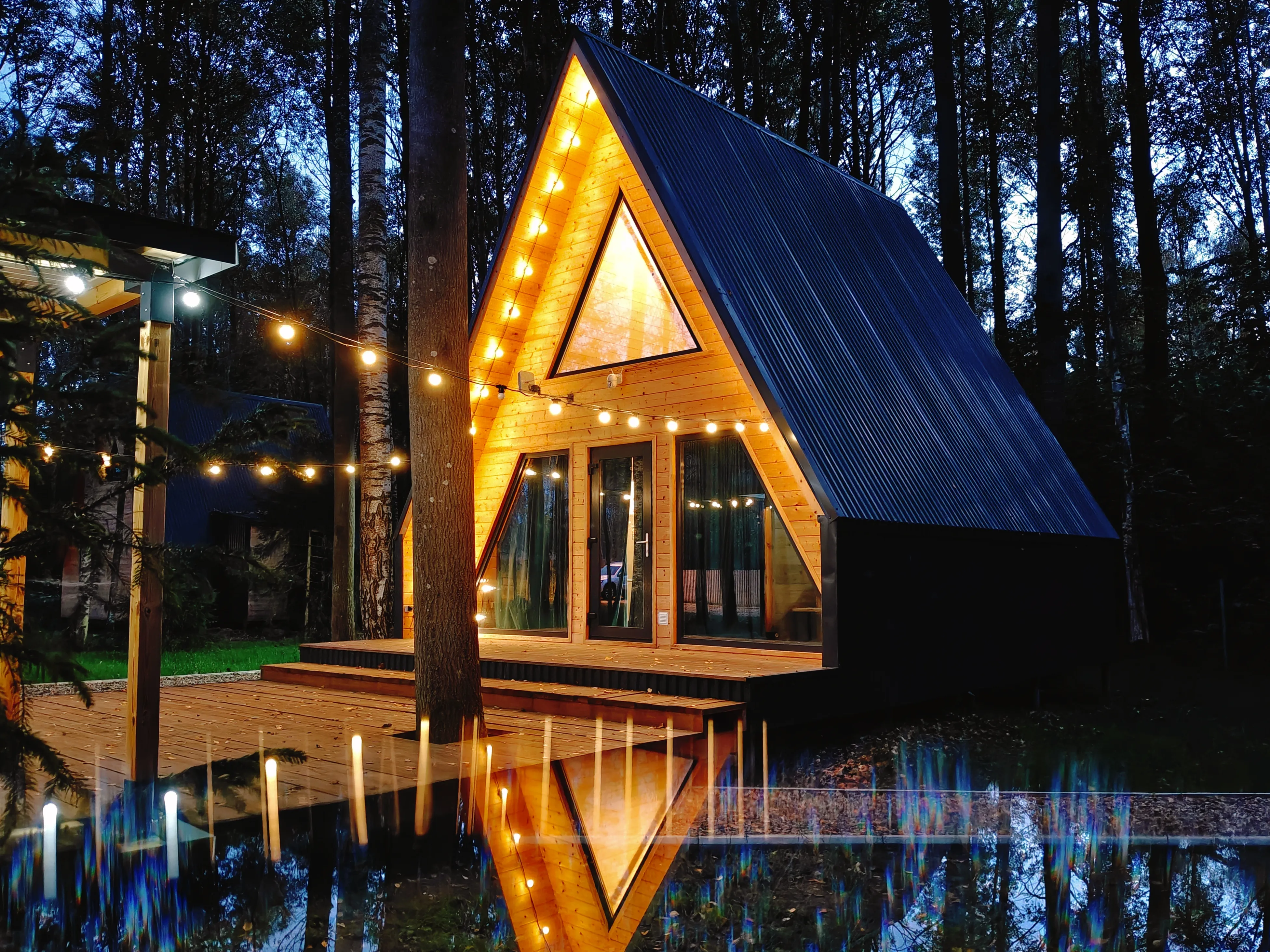 A-frame house