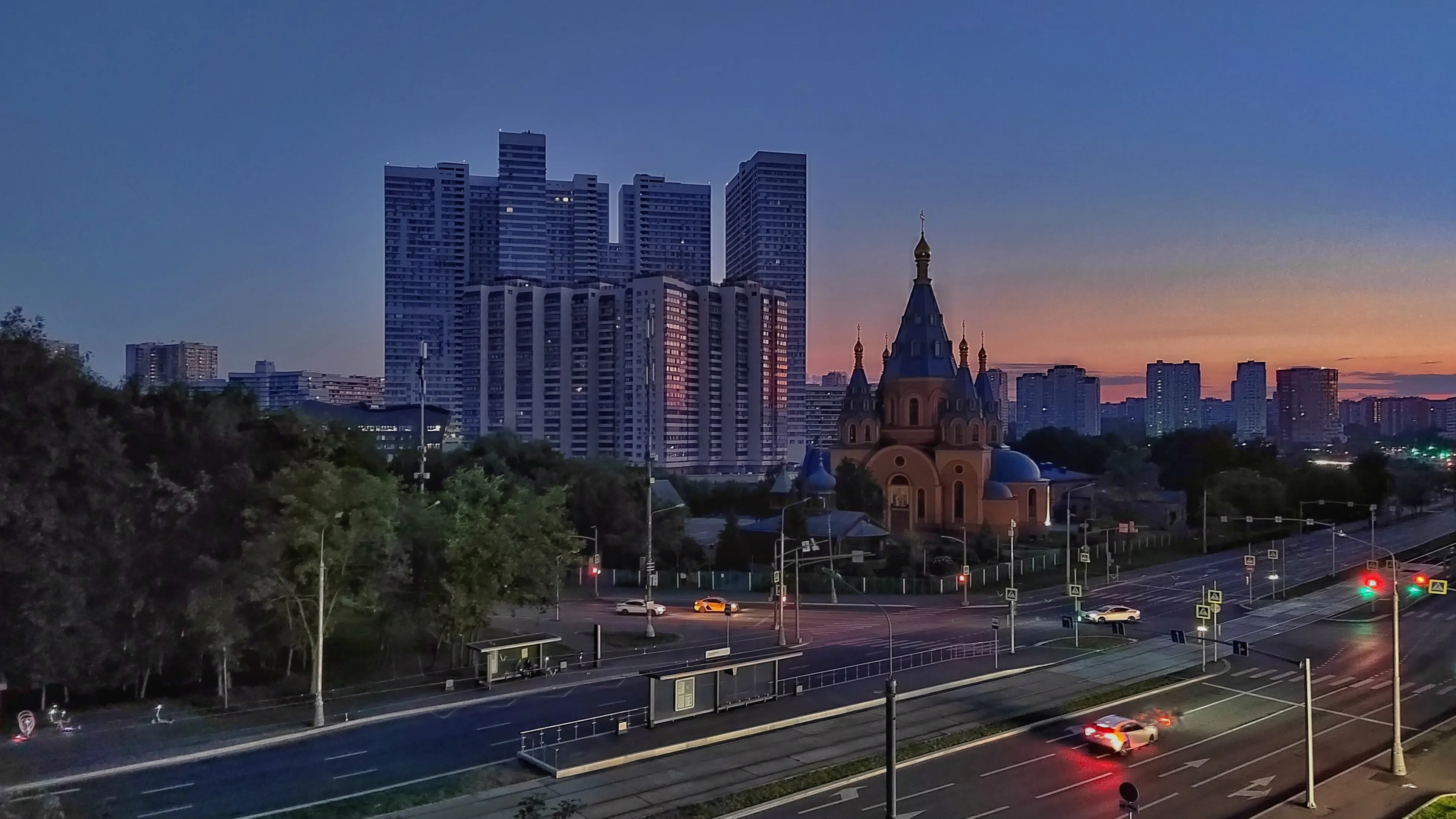 Закат в Чертаново