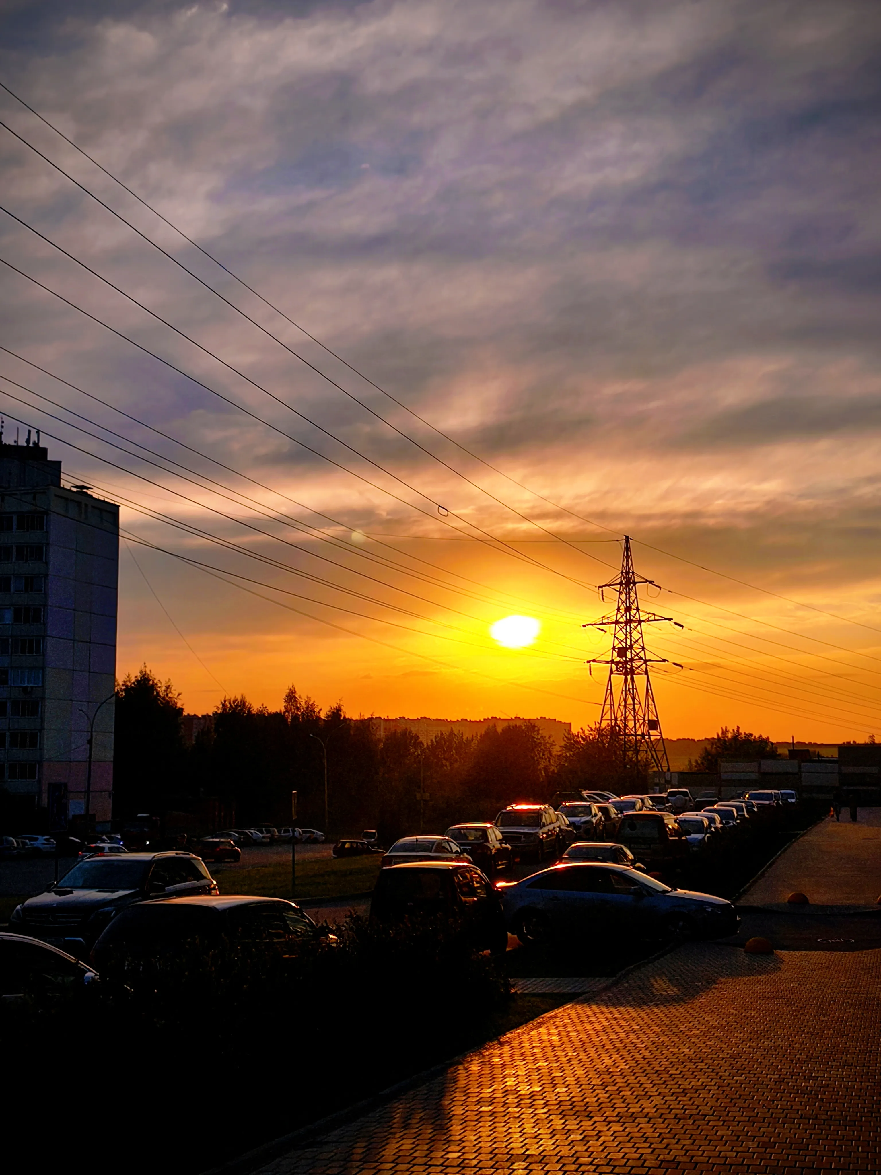 Городской закат