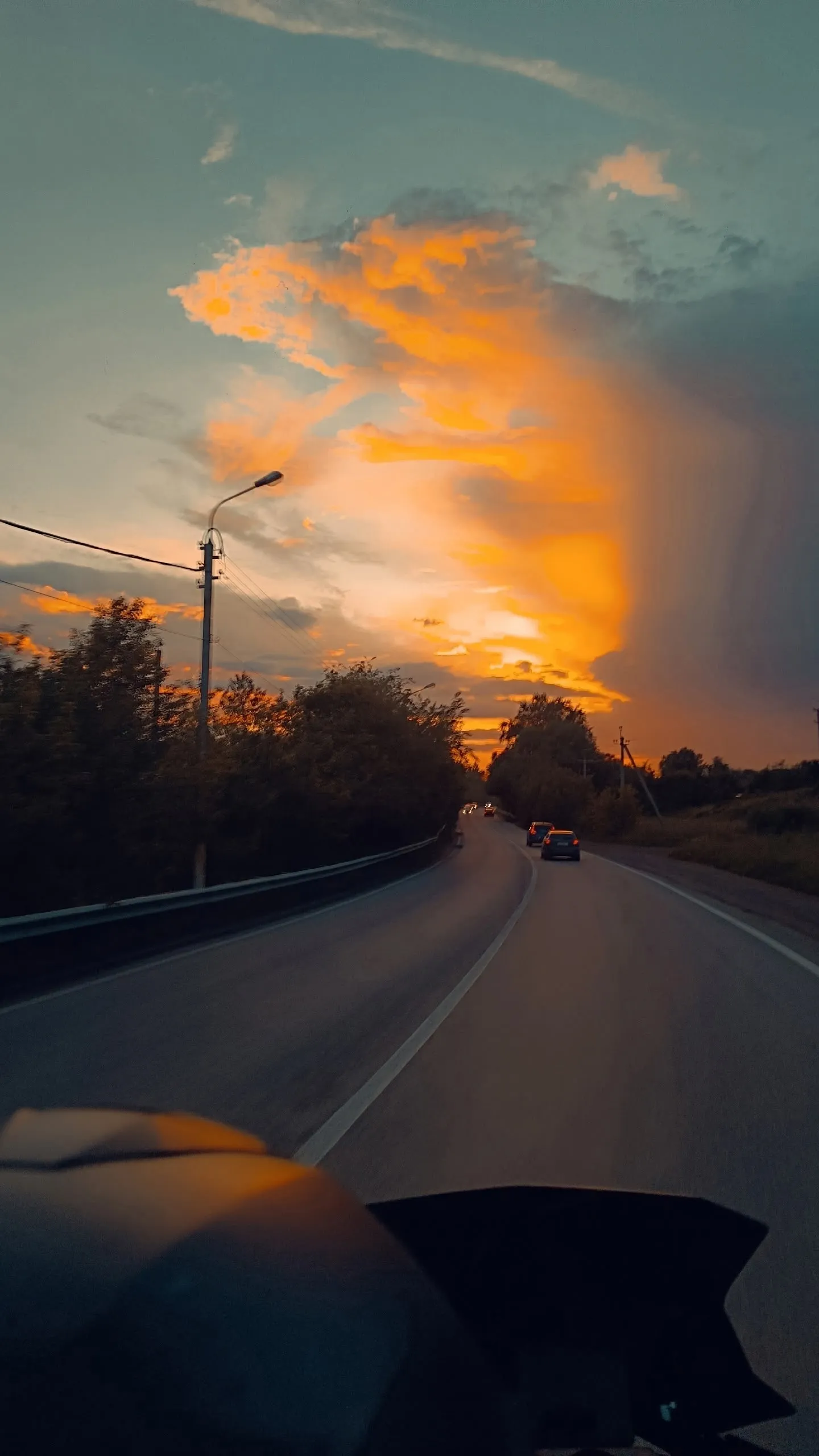 закат