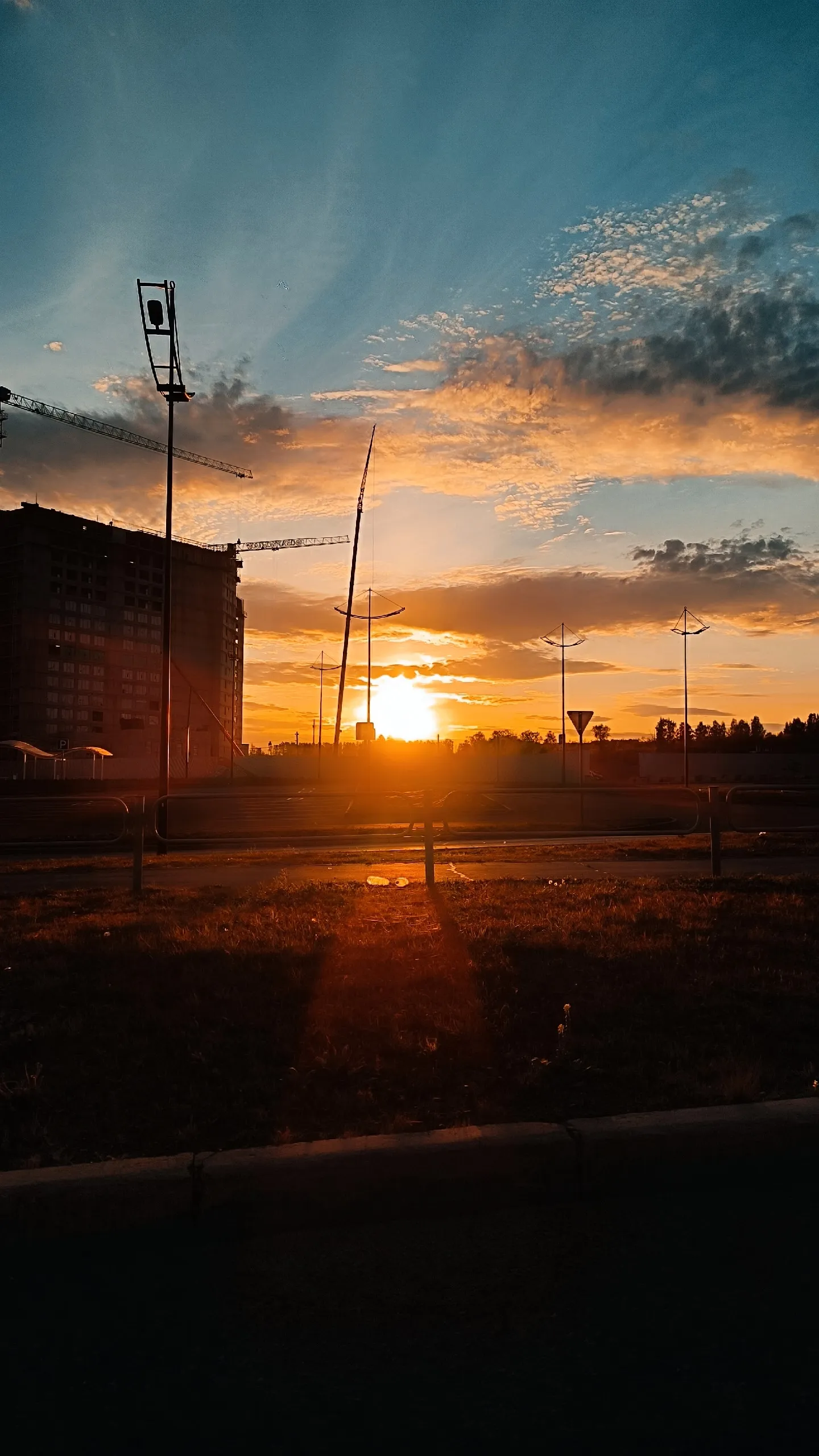 закат